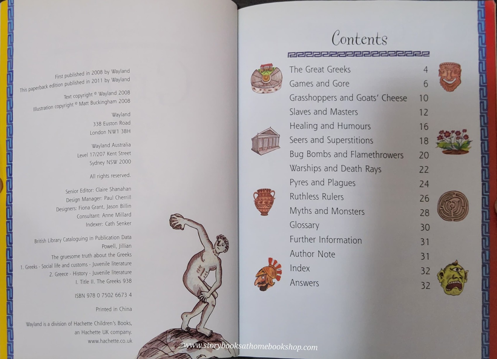 Knowledge Book** ð
ðTHE GRUESOME TRUTH ABOUT: THE GREEKS