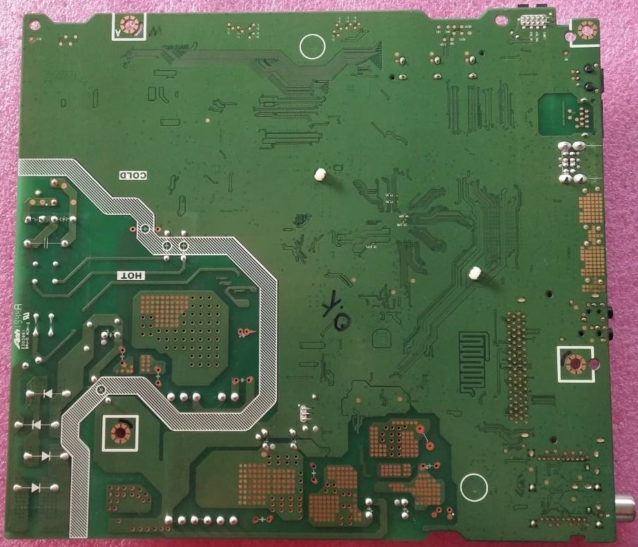 เมนบอร์ดทีวีไฮเซน HISENSE อะไหล่แท้/มือสองพร้อมใช้งาน รุ่น43B6000UW พาร์ทRSAG7.820.8609/ROH