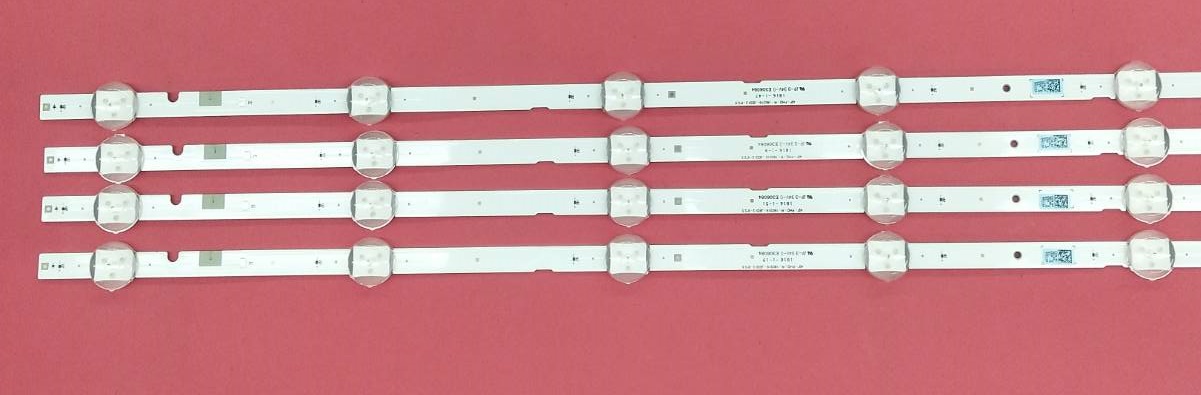 หลอดแบคไลน์ ซัมซุง SAMSUNG ของแท้ถอดจากเครื่อง รุ่น UA49J5200 UA49J5250 UA49M5000 UA49M5100 UA49N5000 UA49N5300 HG49AE460HK (1 ชุดมี 4 แถว 8ชิ้น)