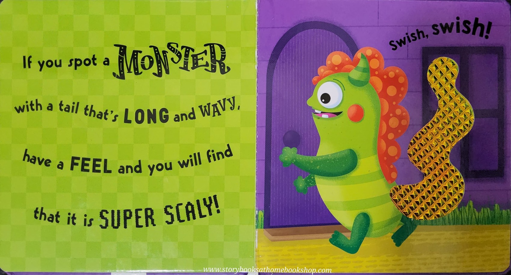TOUCH AND FEEL BOARD BOOK ** 🍅🍅SQUISHY SQUASHY MONSTERS