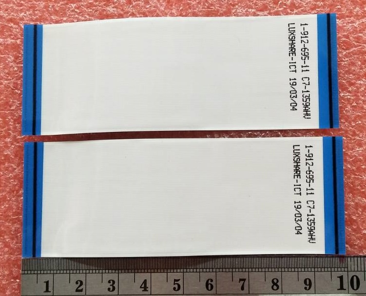 สายแพทีวี SONY(โซนี่) อะไหล่แท้/มือสองพร้อมใช้งาน ใช้กับรุ่น พาร์ท 1-912-695-11 ใช้กับรุ่นKD-55X7000G KD-55X7000F และรุ่นอื่นที่พาร์ทตรงกัน