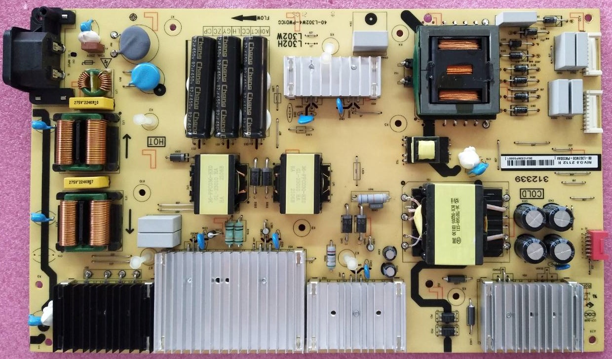 เพาเวอร์ซัพพลายทีวีทีซีแอล TCL ของแท้มือสองถอดจากเครื่อง รุ่น65C7000A พาร์ท40-L302W4-PWD1CG