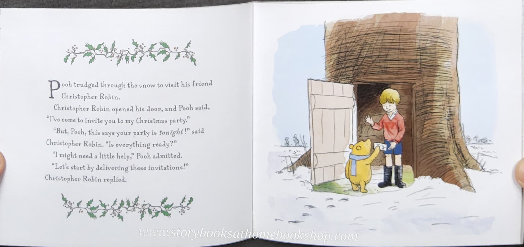 หนังสือนิทานปกอ่อน** 🍅🍓WINNIE THE POOH:POOH'S CHRSTMAS PARTY