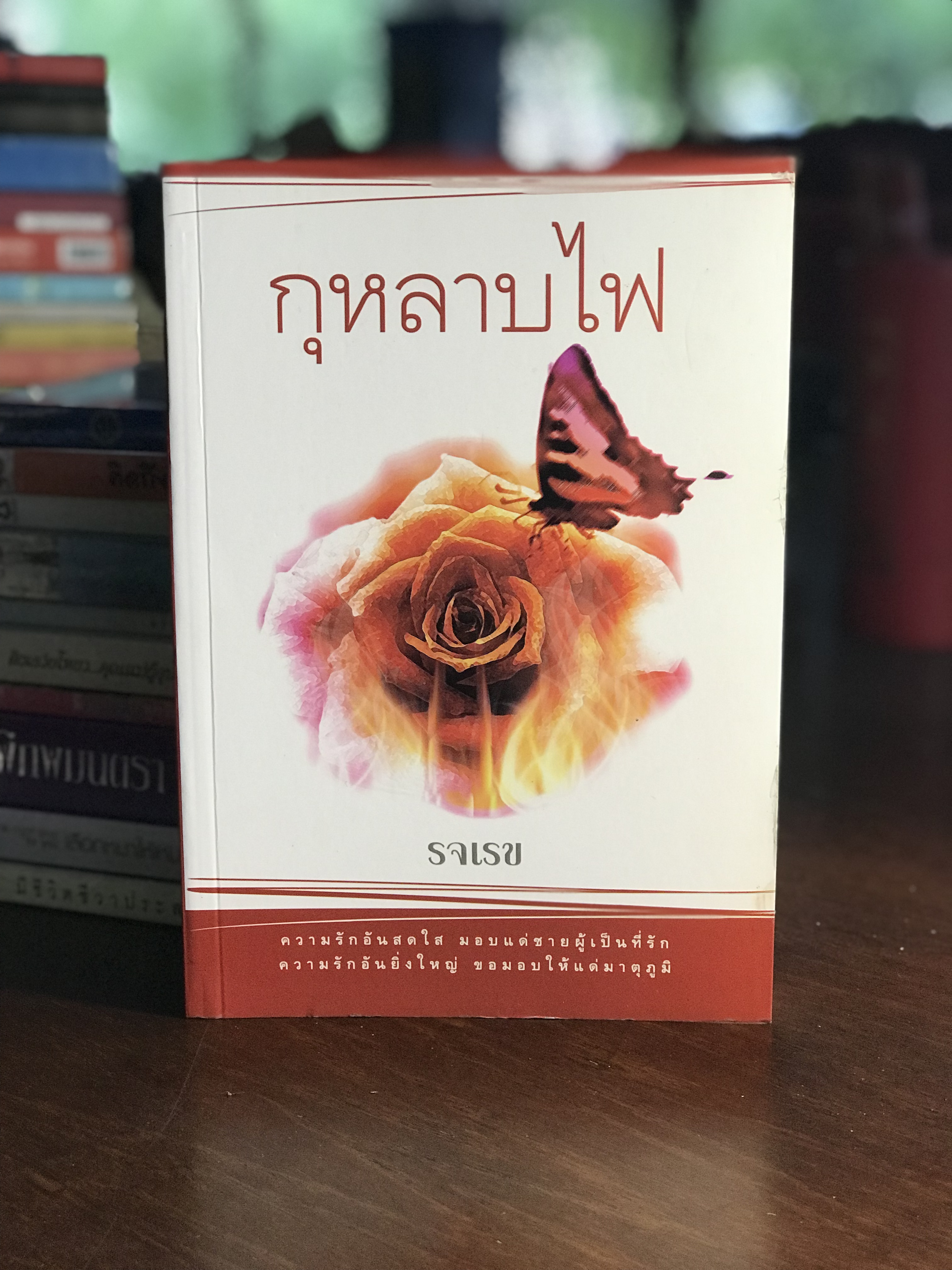 กุหลาบไฟ ผู้เขียน รจเรข สำนักพิมพ์แสงดาว H4