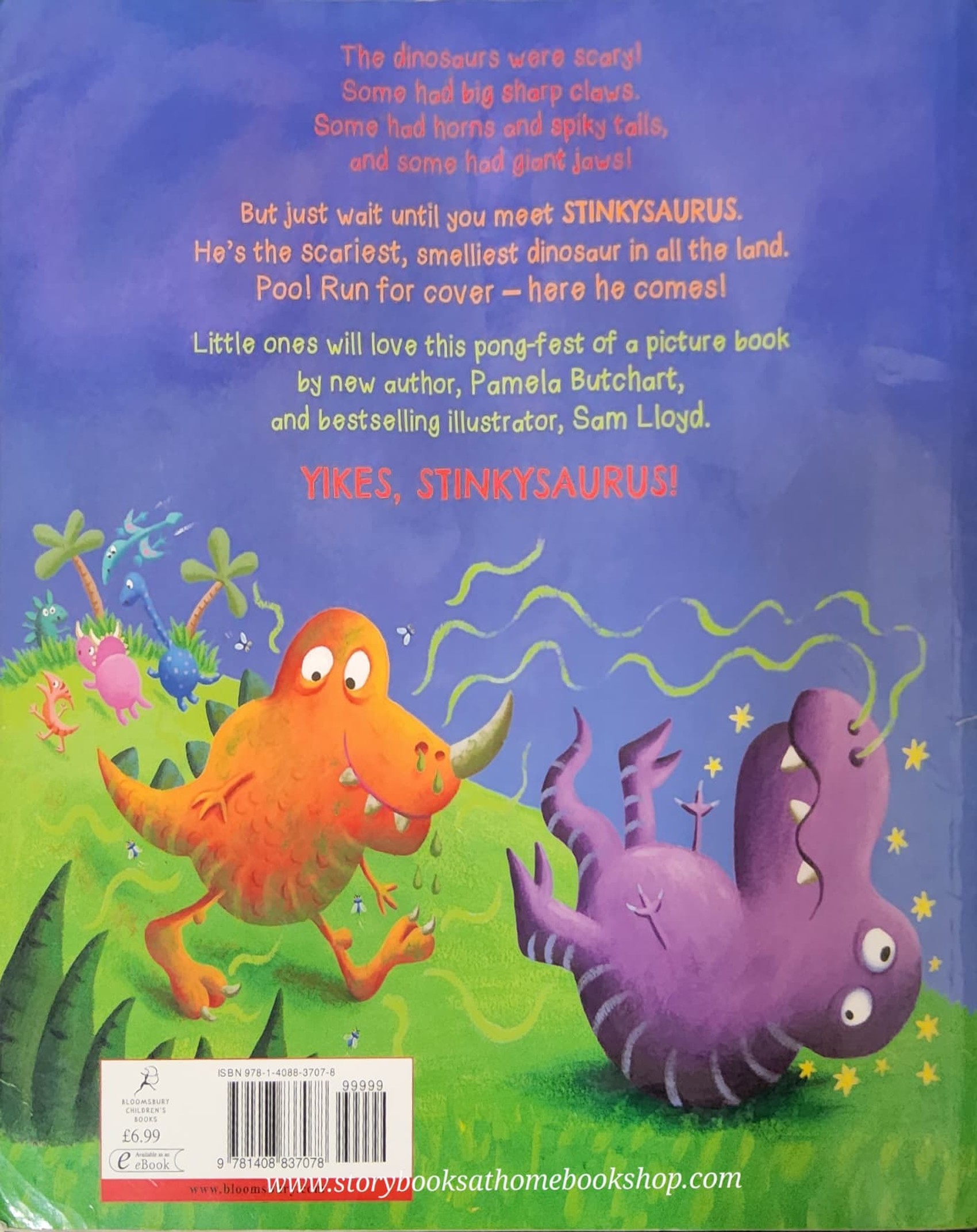 หนังสือนิทานปกอ่อน** 🍅🍅YIKES,STINKYSAURUS!