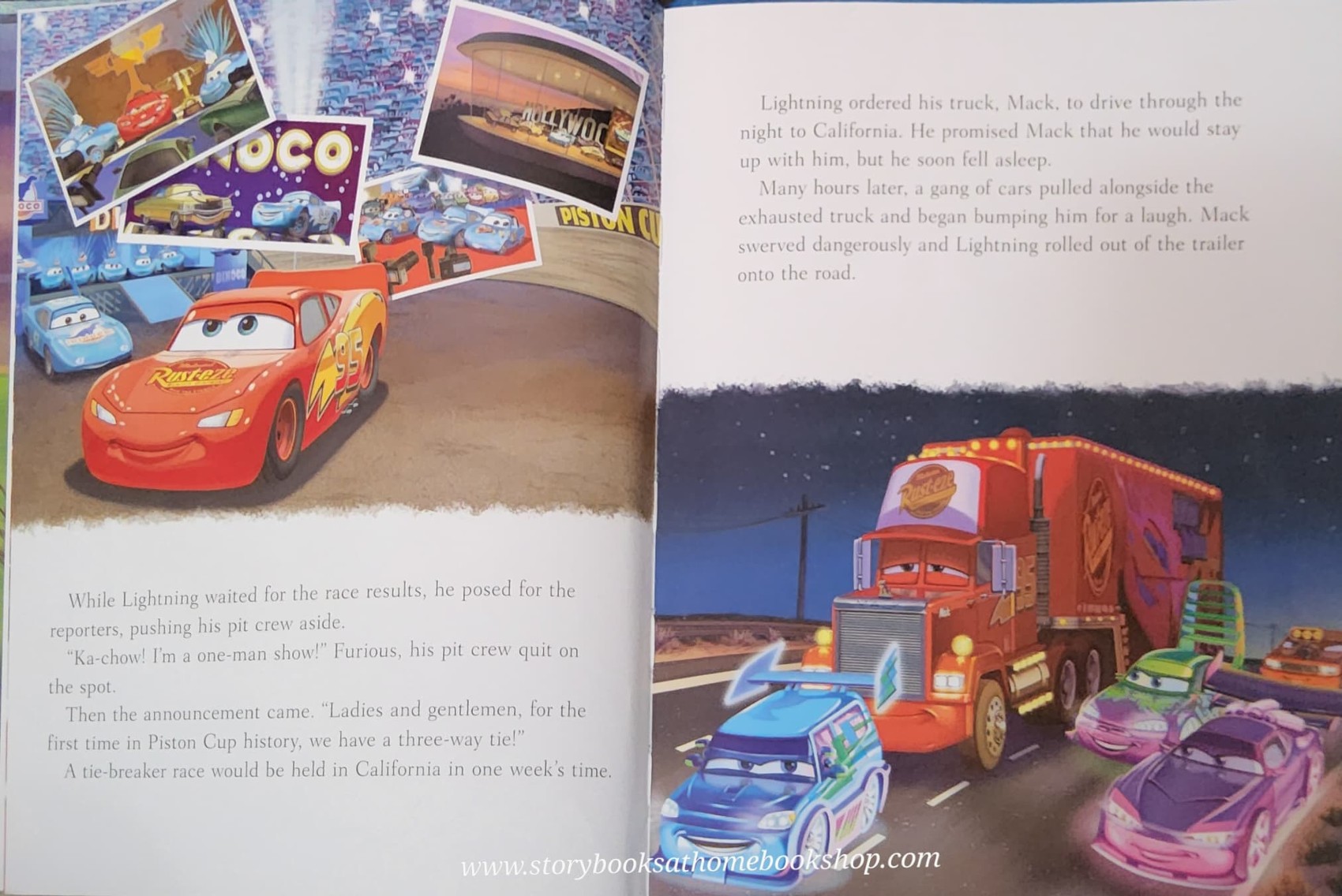 หนังสือนิทานปกแข็ง** 🍅DISNEY PIXAR CARS