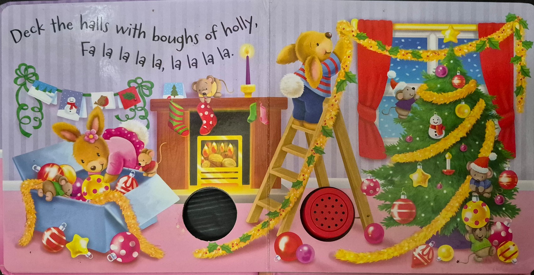 SOUND BOARD BOOK ** 🍅🍓DECK THE HALLS