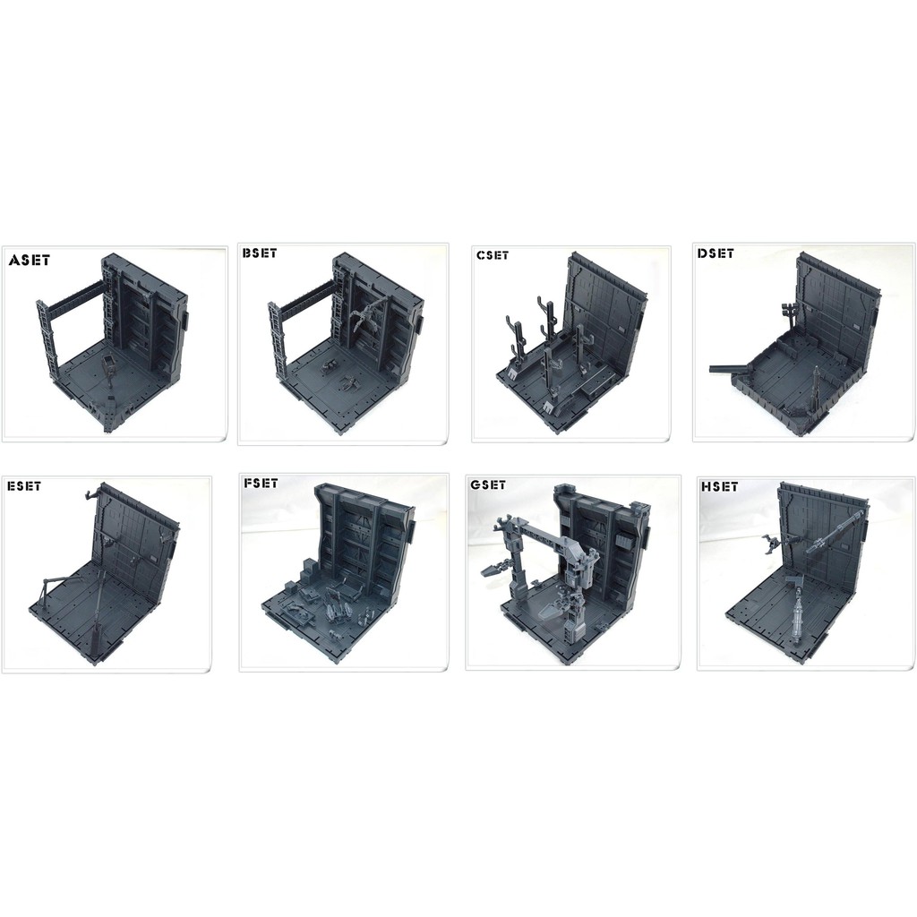 CG Machine Nest Gundam Gunpla โรงเก็บกันดั้ม ฐานกันดั้ม กันพลา