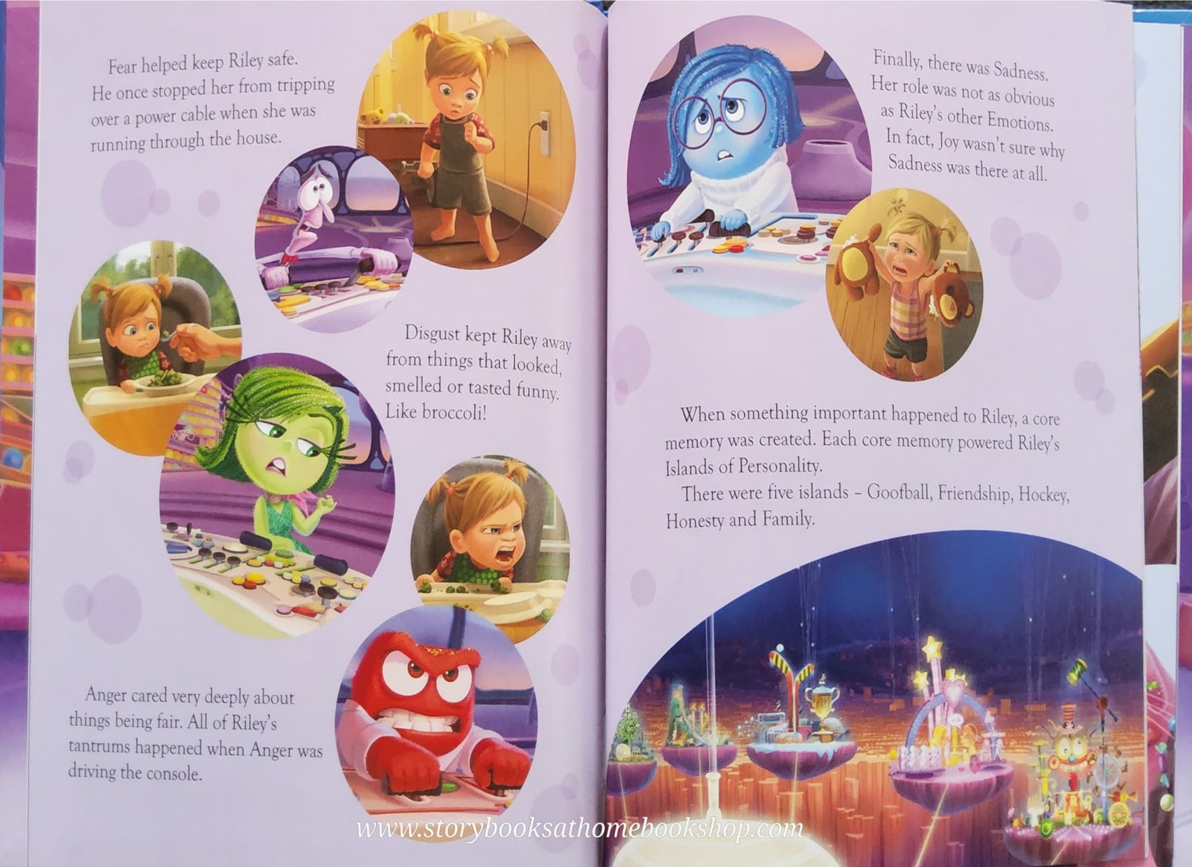 หนังสือนิทานปกแข็ง ** ♥️DISNEY PIXAR INSIDE OUT MAGICAL STORY