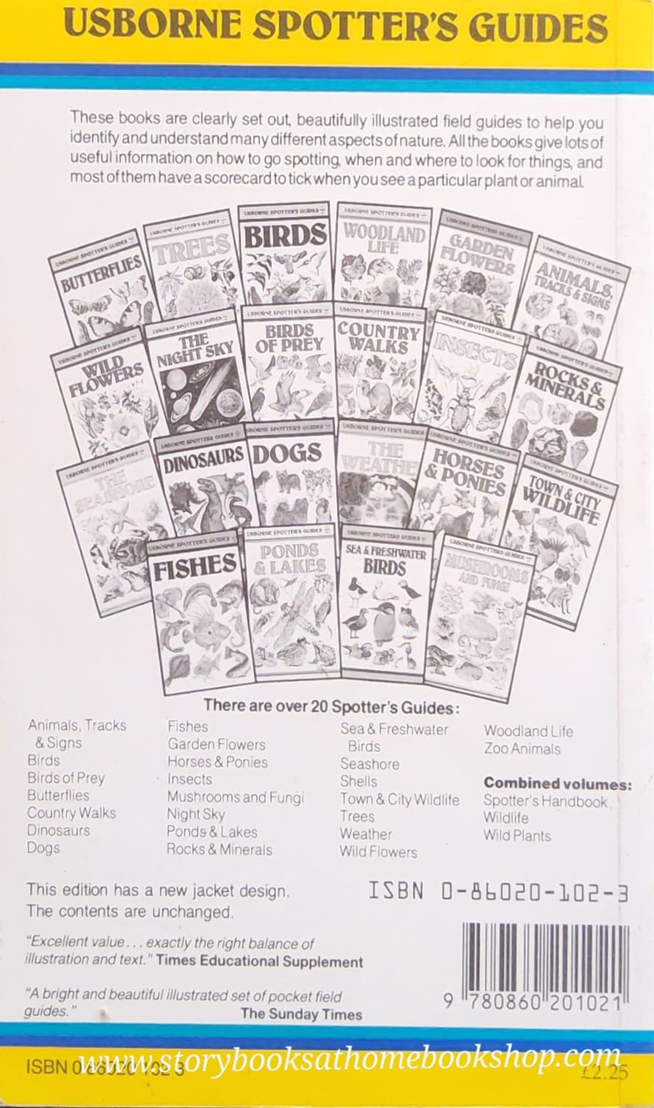 Knowledge Book** ð
ð
USBORNE SPOTTERS GUIDE: BIRDS