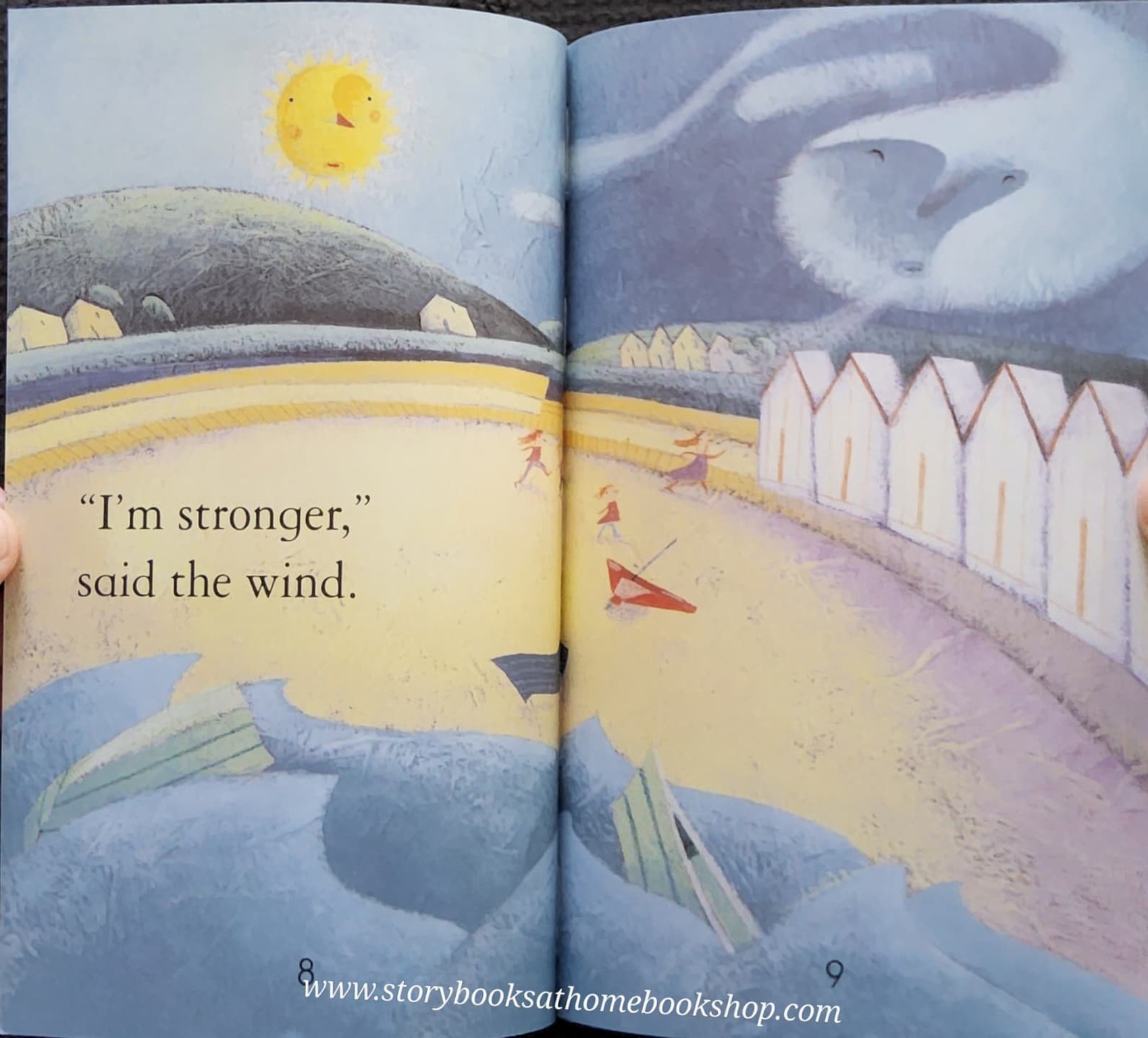 หนังสือนิทานปกอ่อน** ♥️USBORNE FIRST READING: THE SUN AND THE WIND