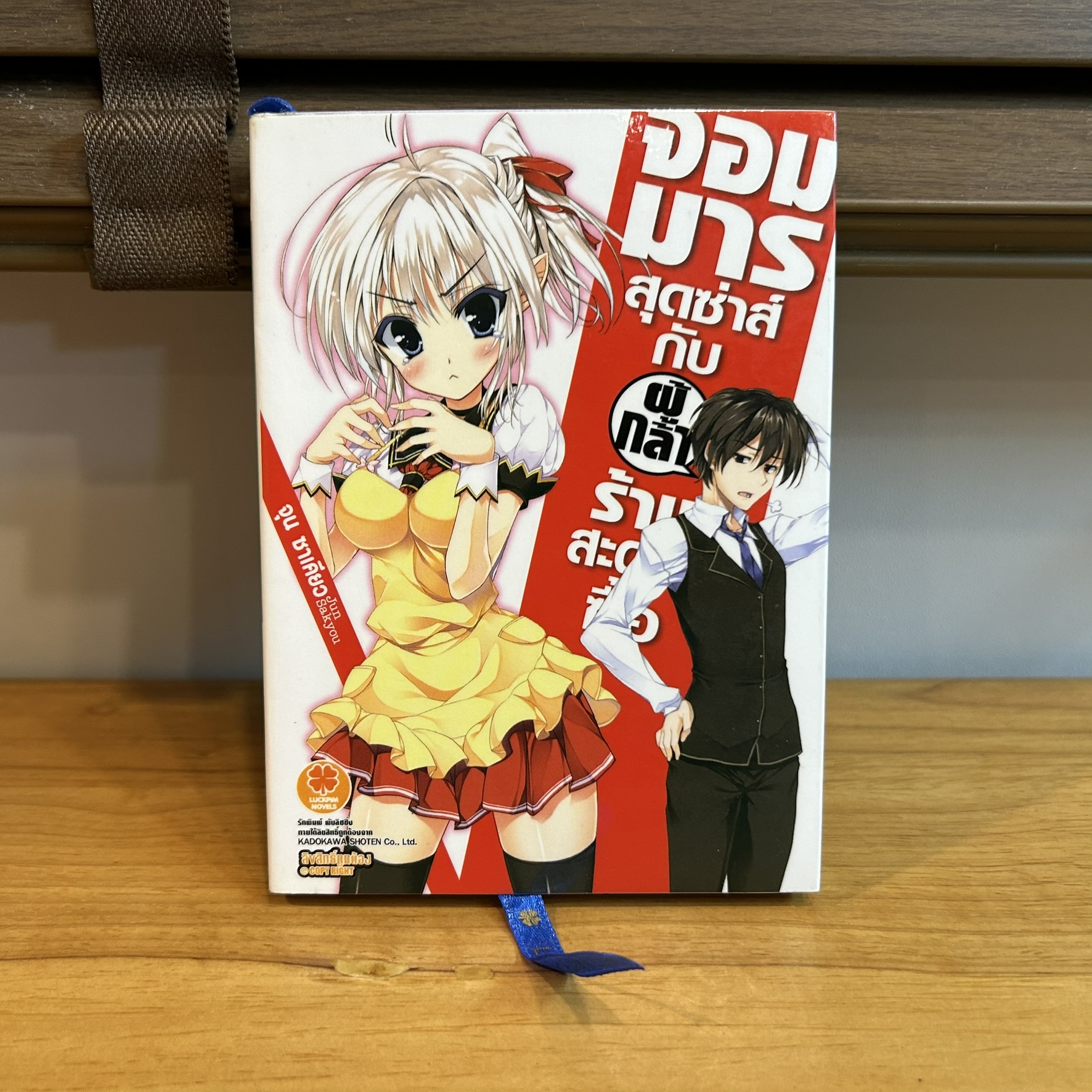 [LIGHT NOVEL] จอมมารสุดซ่าส์กับผู้กล้าร้านสะดวกซื้อ ... จุน ซาเคียว (มือสอง) LN นิยาย