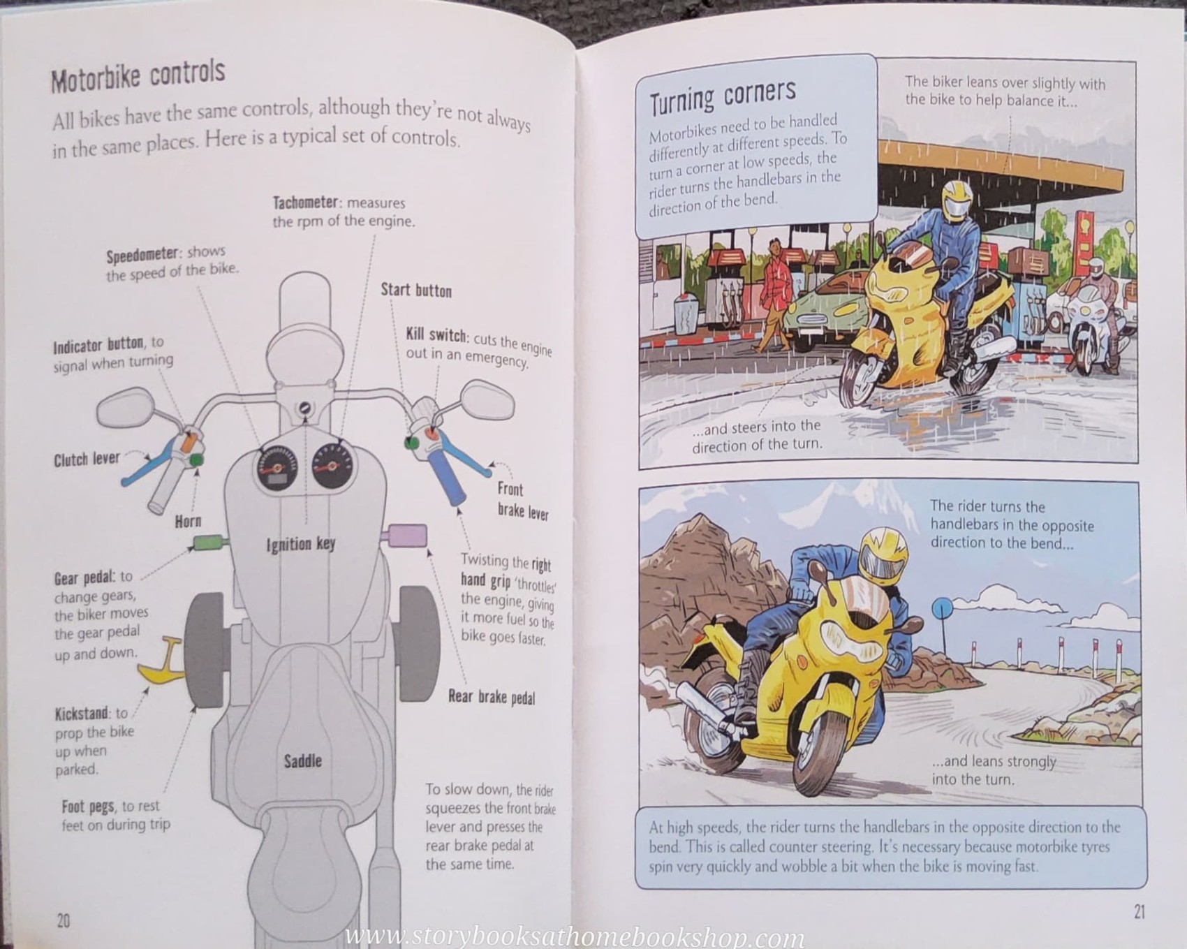 KNOWLEDGE BOOK** ð
USBORNE MOTORBIKES