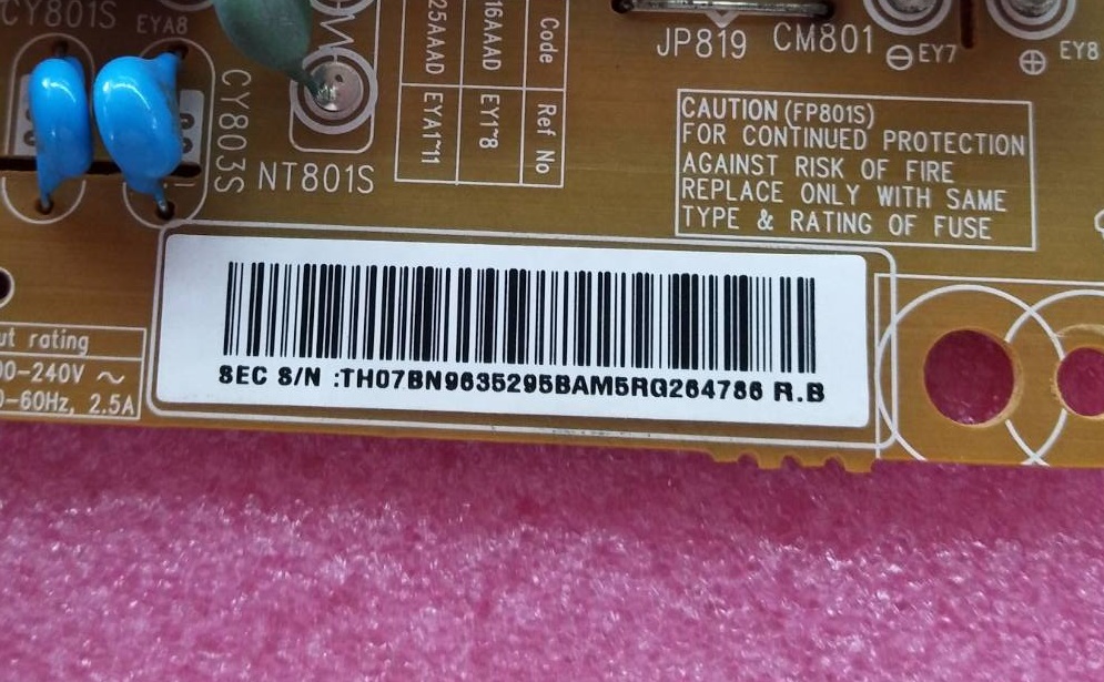 POWER SUPPLY SAMSUNG (ซับพลาย ซัมซุง) อะไหล่แท้/มือสองพร้อมใช้งาน พาร์ท BN96-35295B :BN96-35295A รุ่น UA32J4100AK