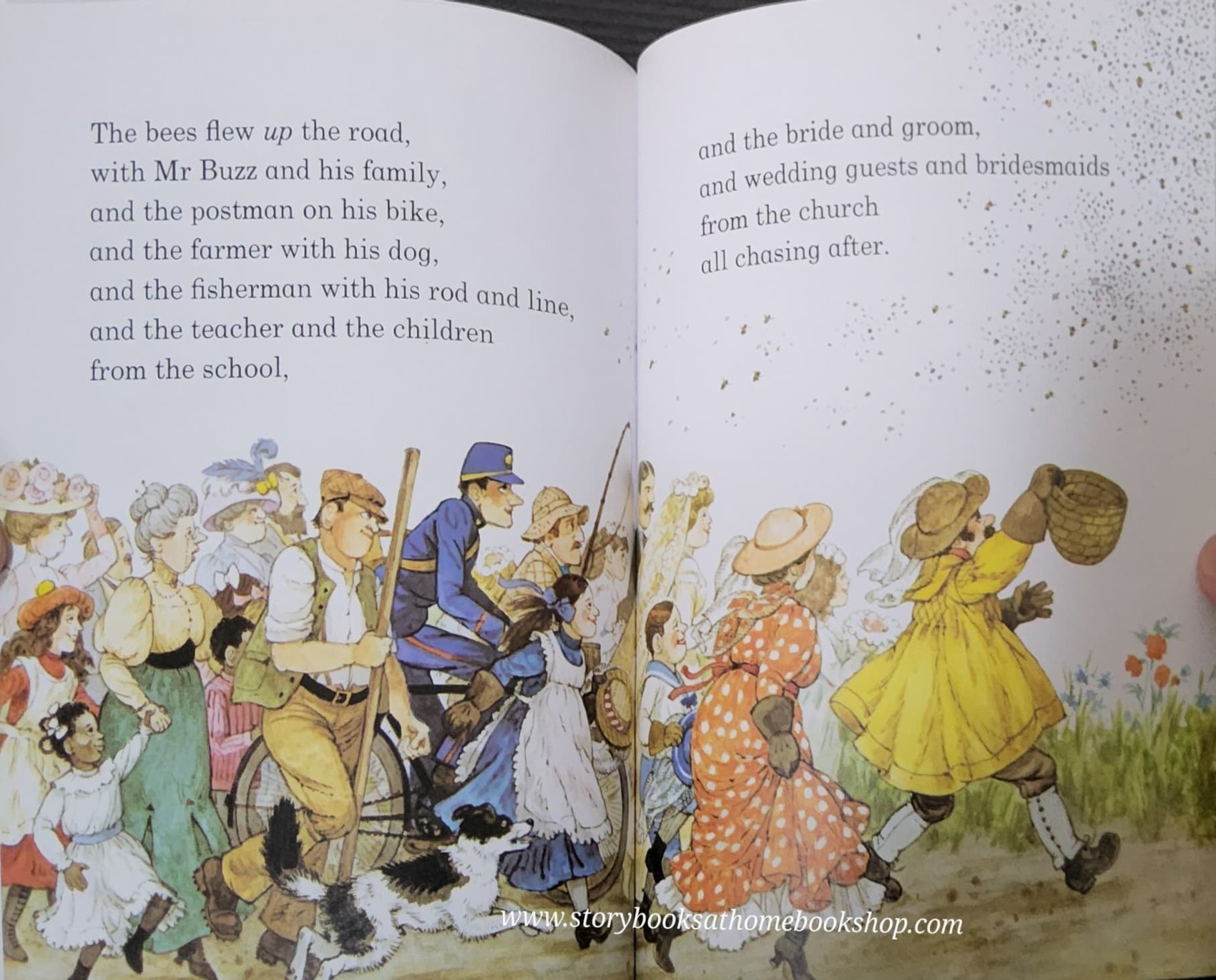 หนังสือนิทานปกอ่อน** 🍅🍓HAPPY FAMILIES:MR BUZZ THE BEEMAN BY ALLAN AHLBERG AND FAITH JAQUES