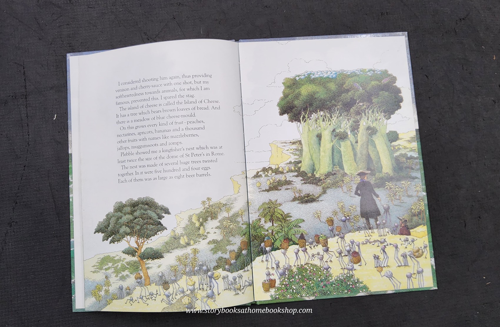 หนังสือนิทานปกแข็ง ** 🍅🍓THE BARON ON THE ISLAND OF CHEESE