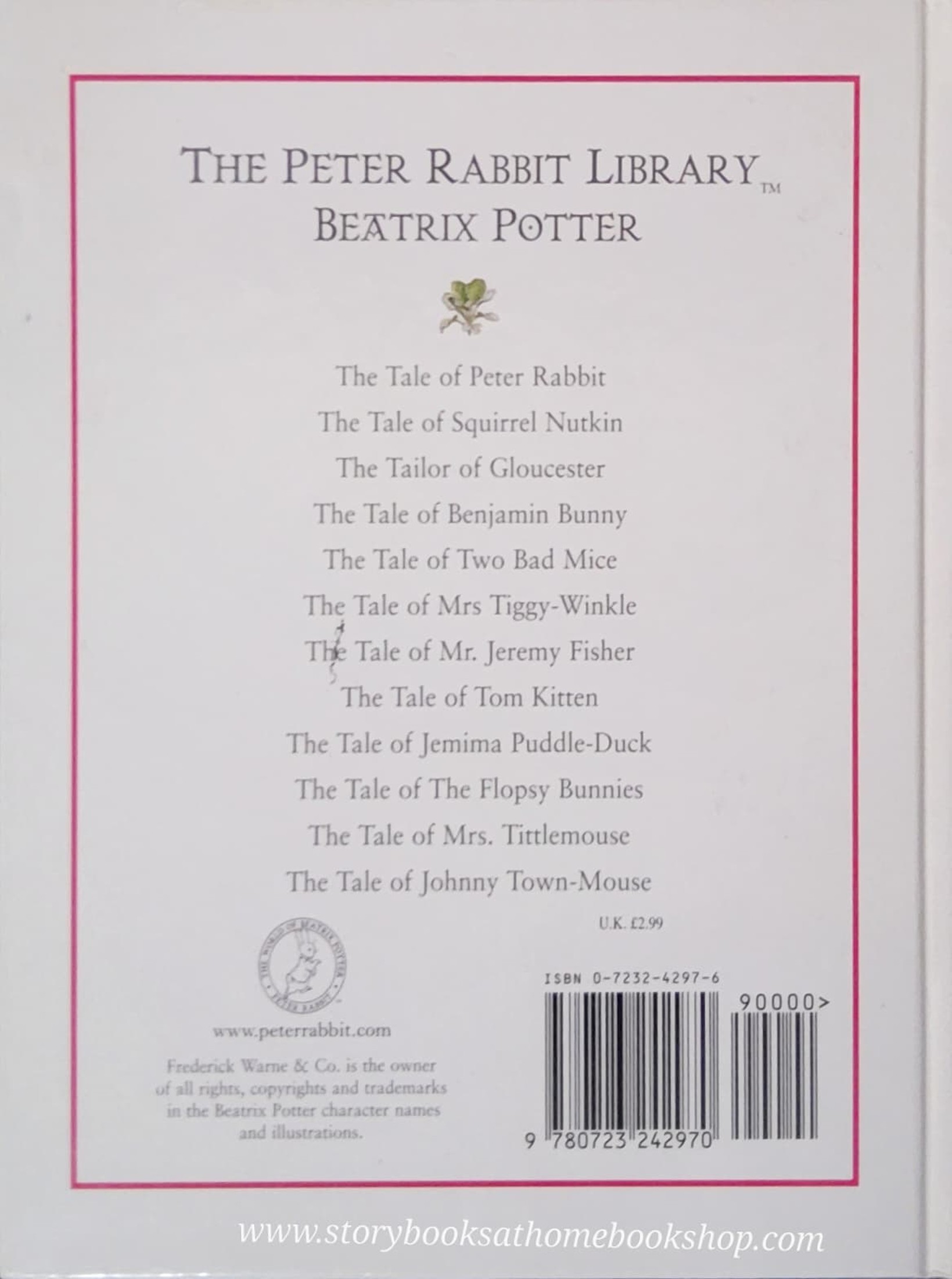 หนังสือนิทานปกแข็ง** 🍅🍓THE TAILOR OF GLOUCESTER BY BEATRIX POTTER