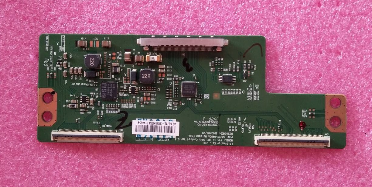 ทีคอน (T-CON) Panasonic (พานาโซนิค) อะไหล่แท้/มือสองพร้อมใช้งาน พาร์ท6870C-0480A ใช้กับรุ่นTH-42AS630T :TH-42AS610T :TH-42A410T TH-43A410T