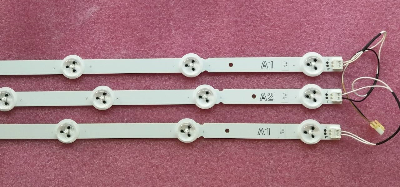 หลอดแบ็คไลท์ Panasonic ของแท้ถอดจากเครื่อง รุ่นTH-L32B6T พาร์ทบาร์ 6916L-1295A : 6916L-1205A (หลอด 7-8-7)