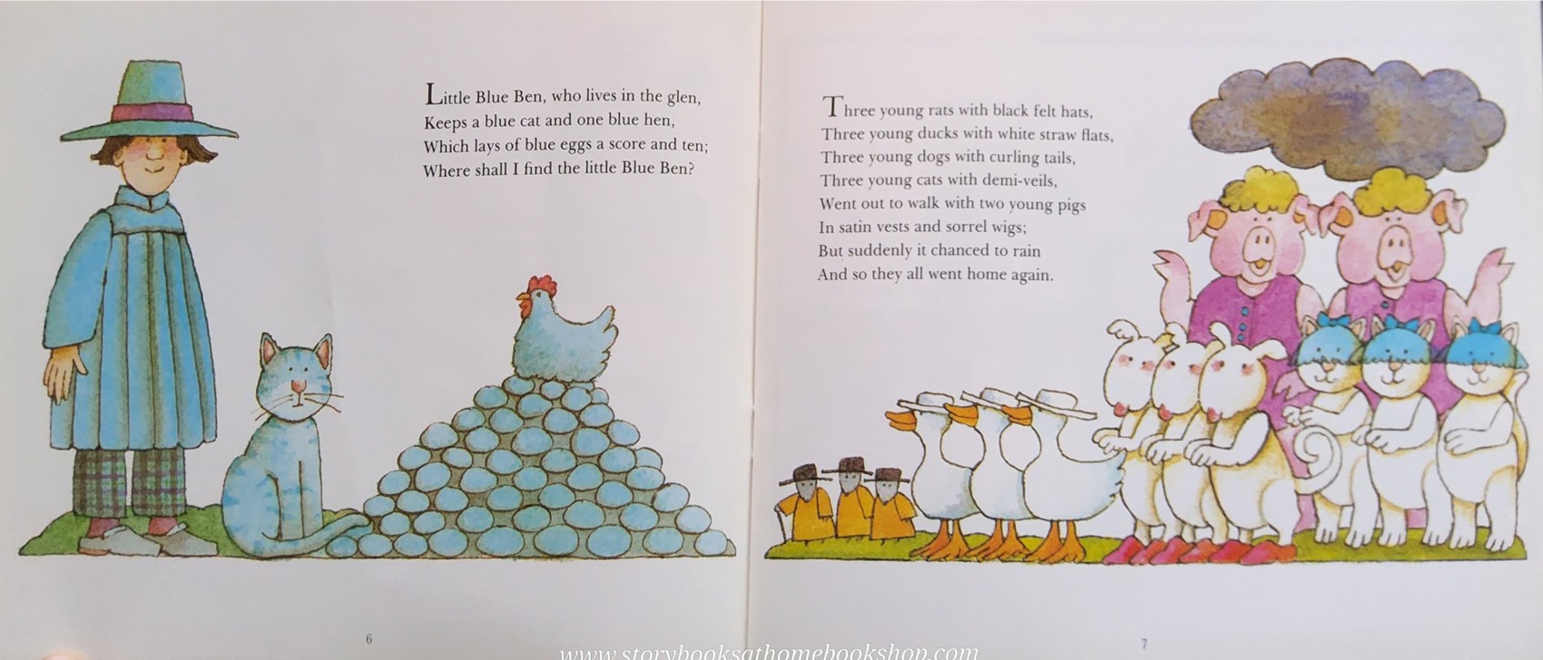 หนังสือนิทานปกอ่อน** 🍅🍓THE THREE LITTLE KITTENS AND OTHER POEMS AND SONGS FROM MOTHER GOOSE