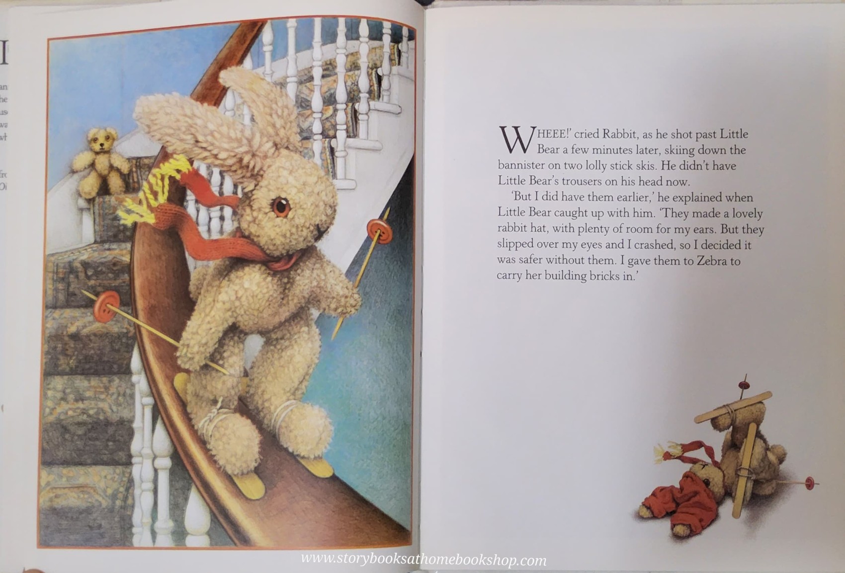 หนังสือนิทานปกแข็ง** 🍅🍓LITLE BEAR'S TROUSERS BY JANE HISSEY