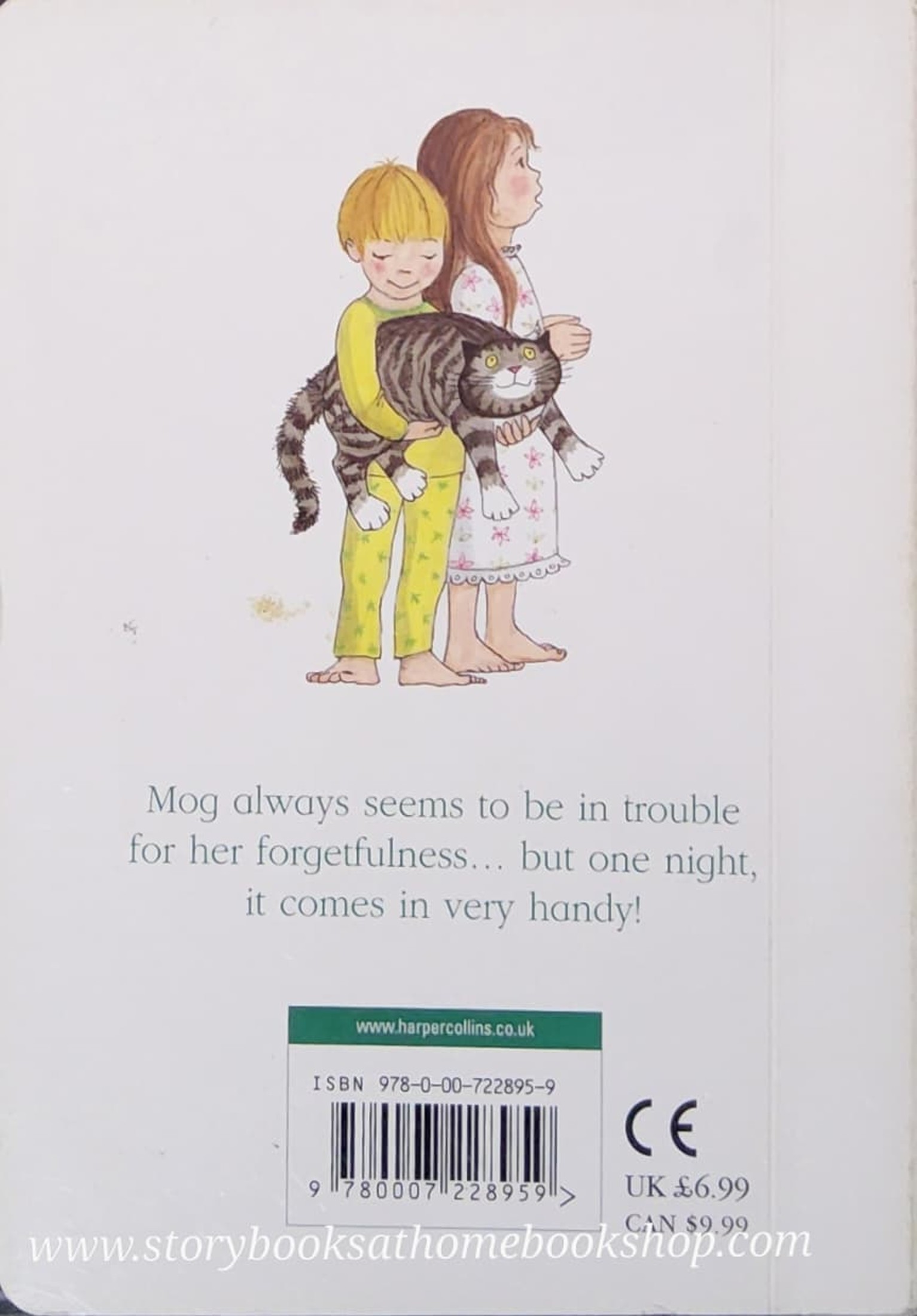 BOARD BOOK** 🍅🍅MOG THE FORGERFUL CAT BY JUDITH KERR