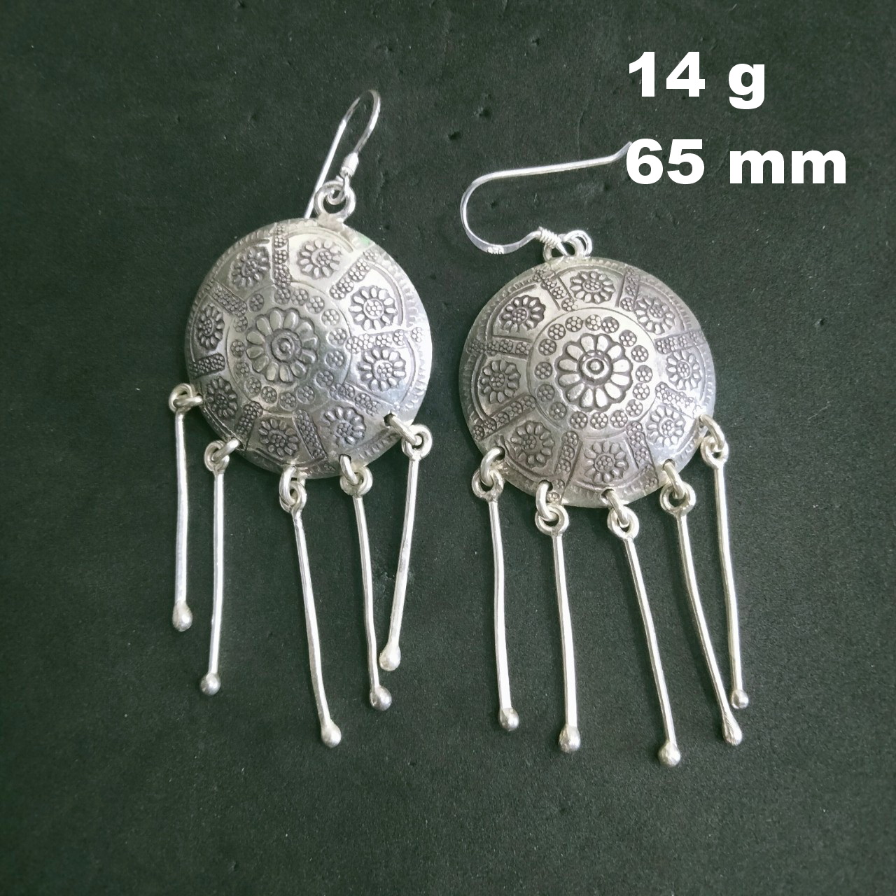 ต่างหูเงินแท้ Silver Earrings ER-0108