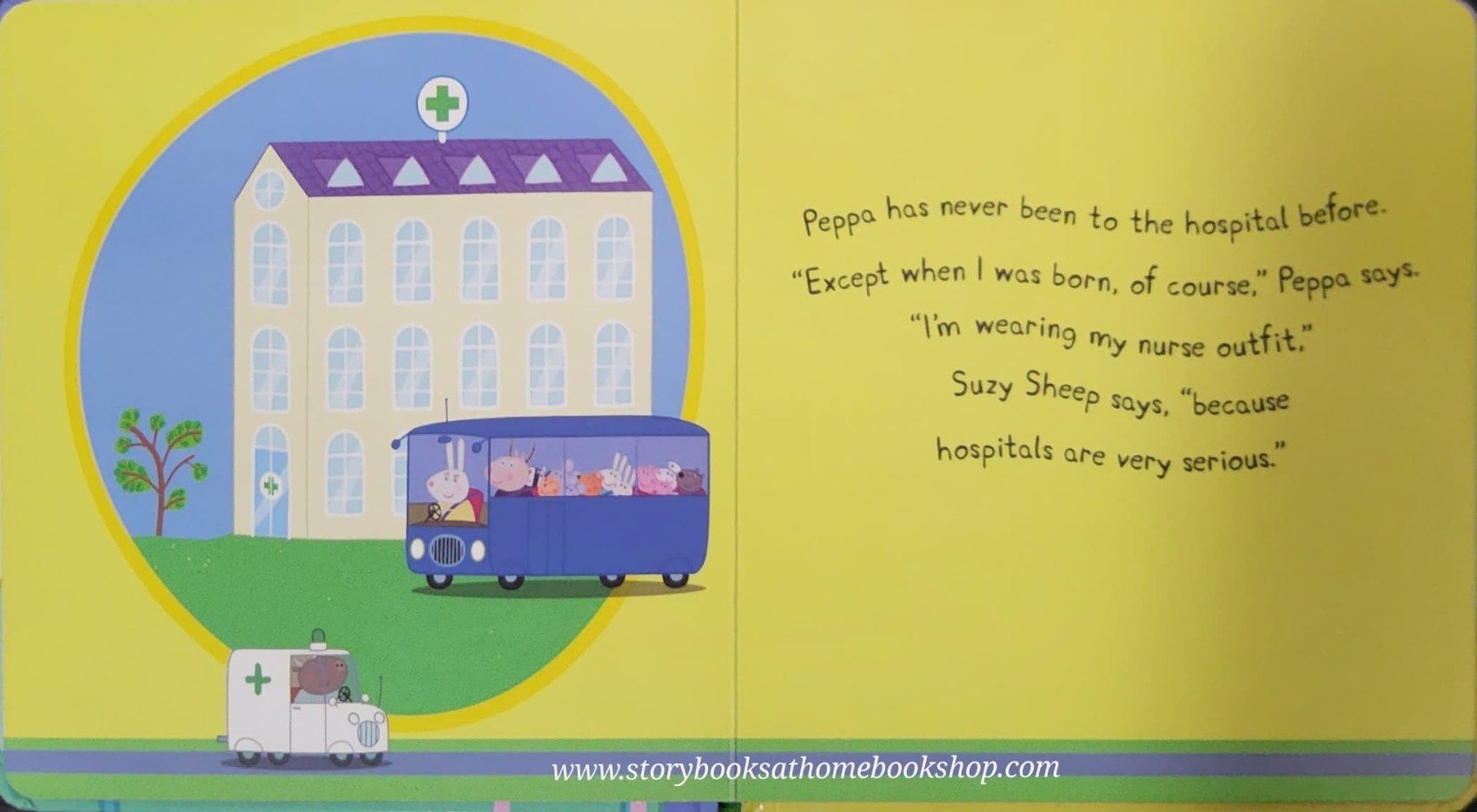 BOARD BOOK** 🍅🍓PEPPA GOES TO HOSPITAL
