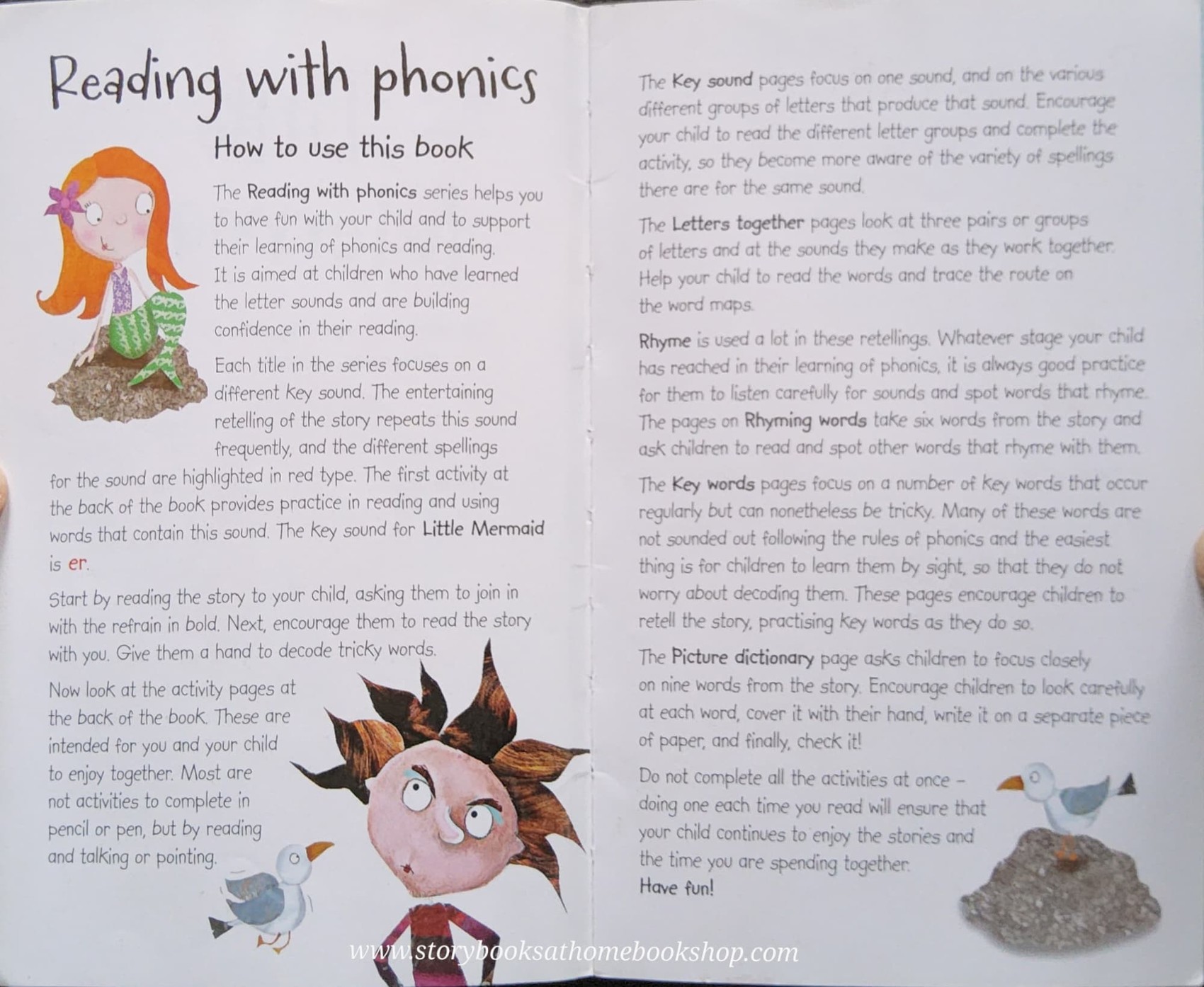 READING WITH PHONICS: LITTLE MERMAID