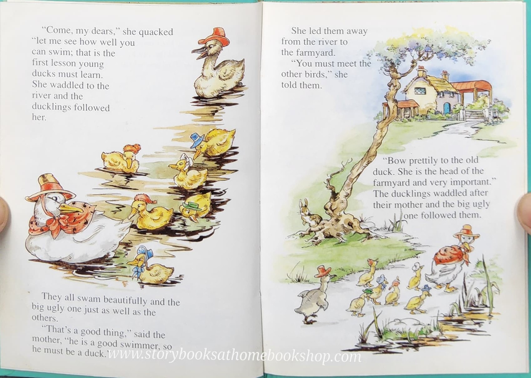 หนังสือนิทานปกแข็ง** 🍅🍓THE UGLY DUCKLING