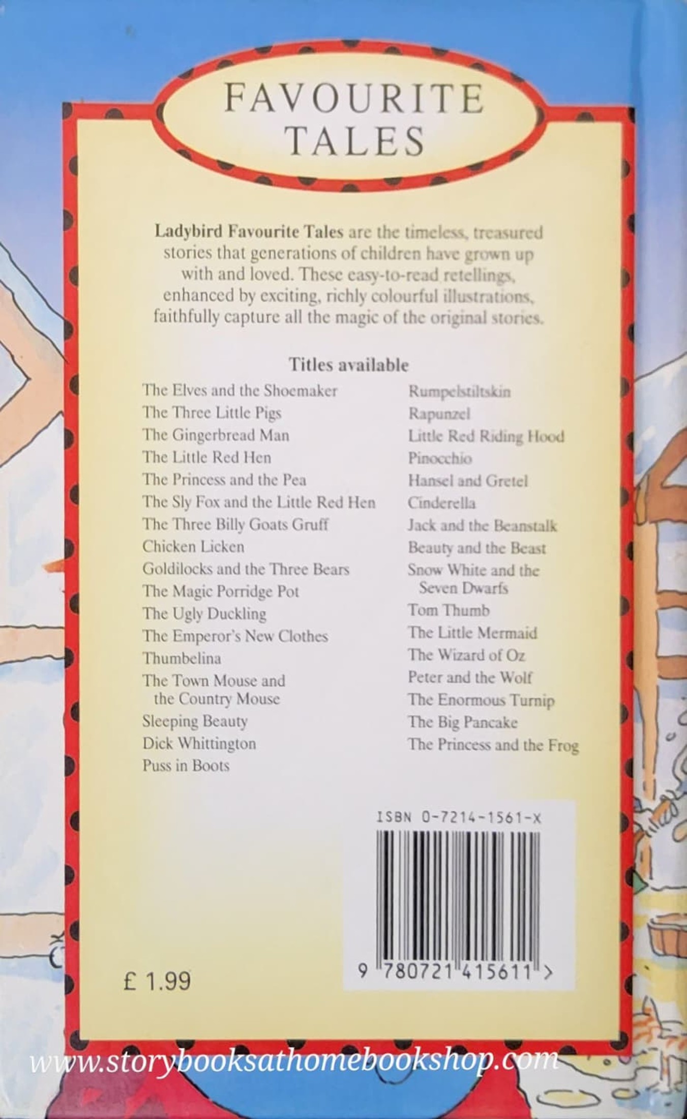 หนังสือนิทานปกแข็ง ** ♥️FAVOURITE TALES: THE MAGIC PORRIDGE POT