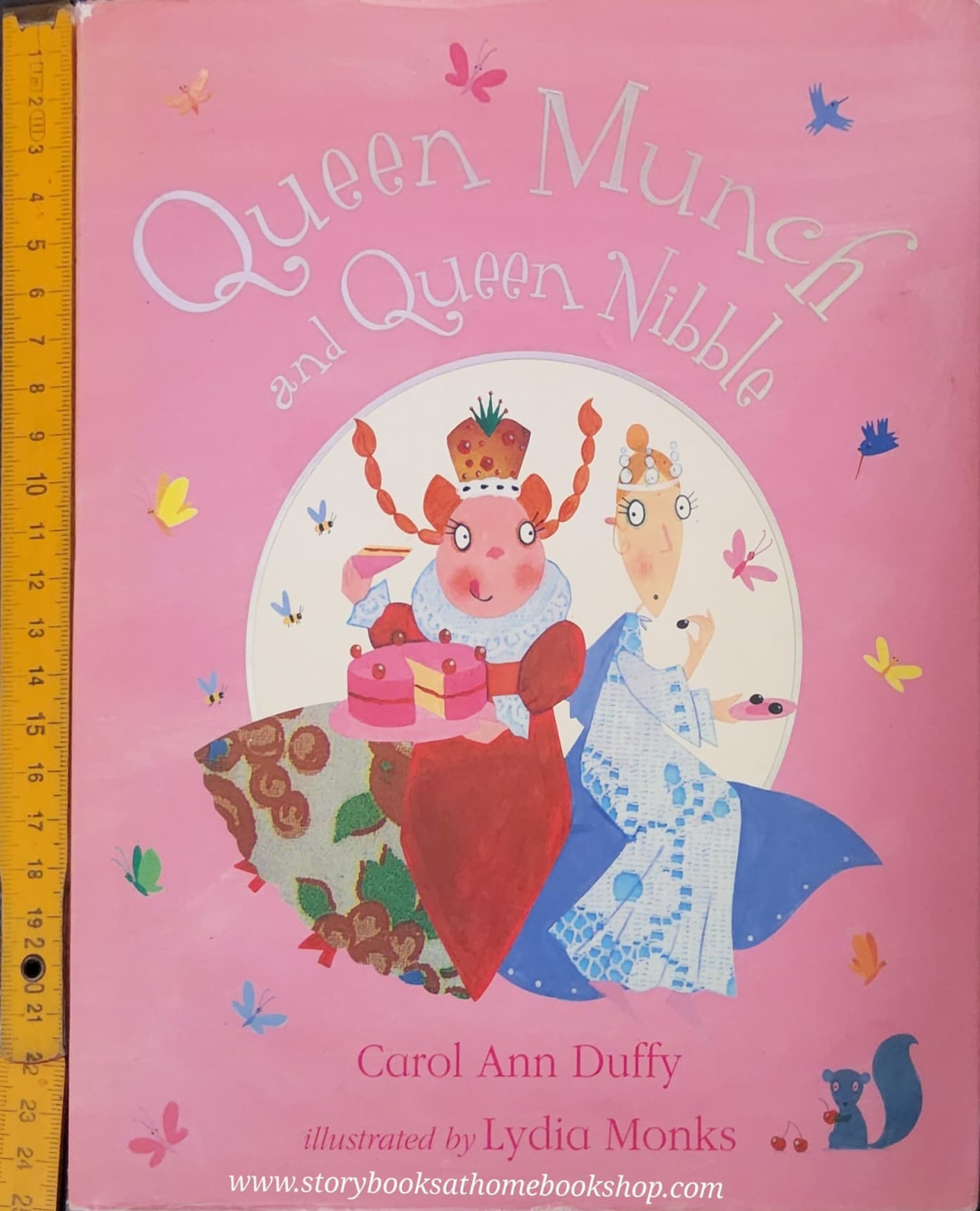 หนังสือนิทานปกแข็ง** 🍅🍓QUEEN MUNCH AND QUEEN NIBBLE BY CAROL ANN DUFFY
