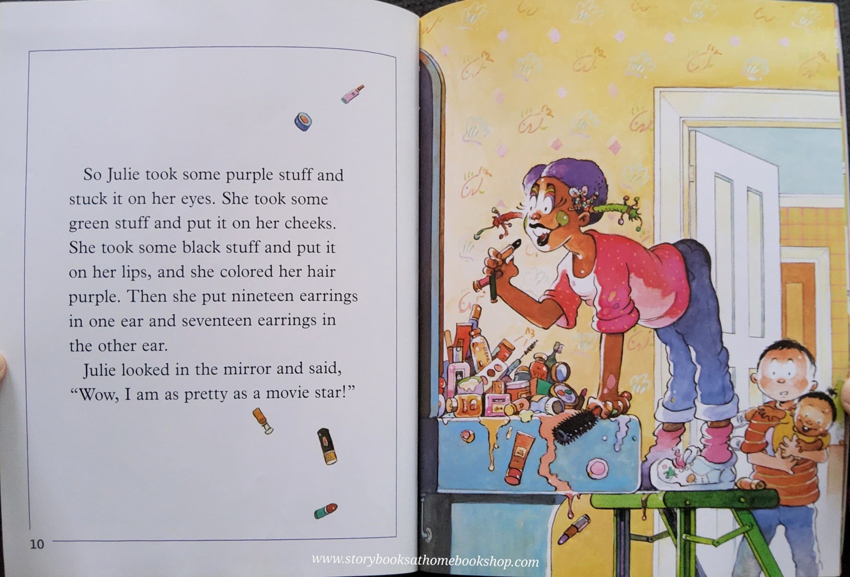 หนังสือนิทานปกอ่อน** 🍅🍓MAKEUP MESS