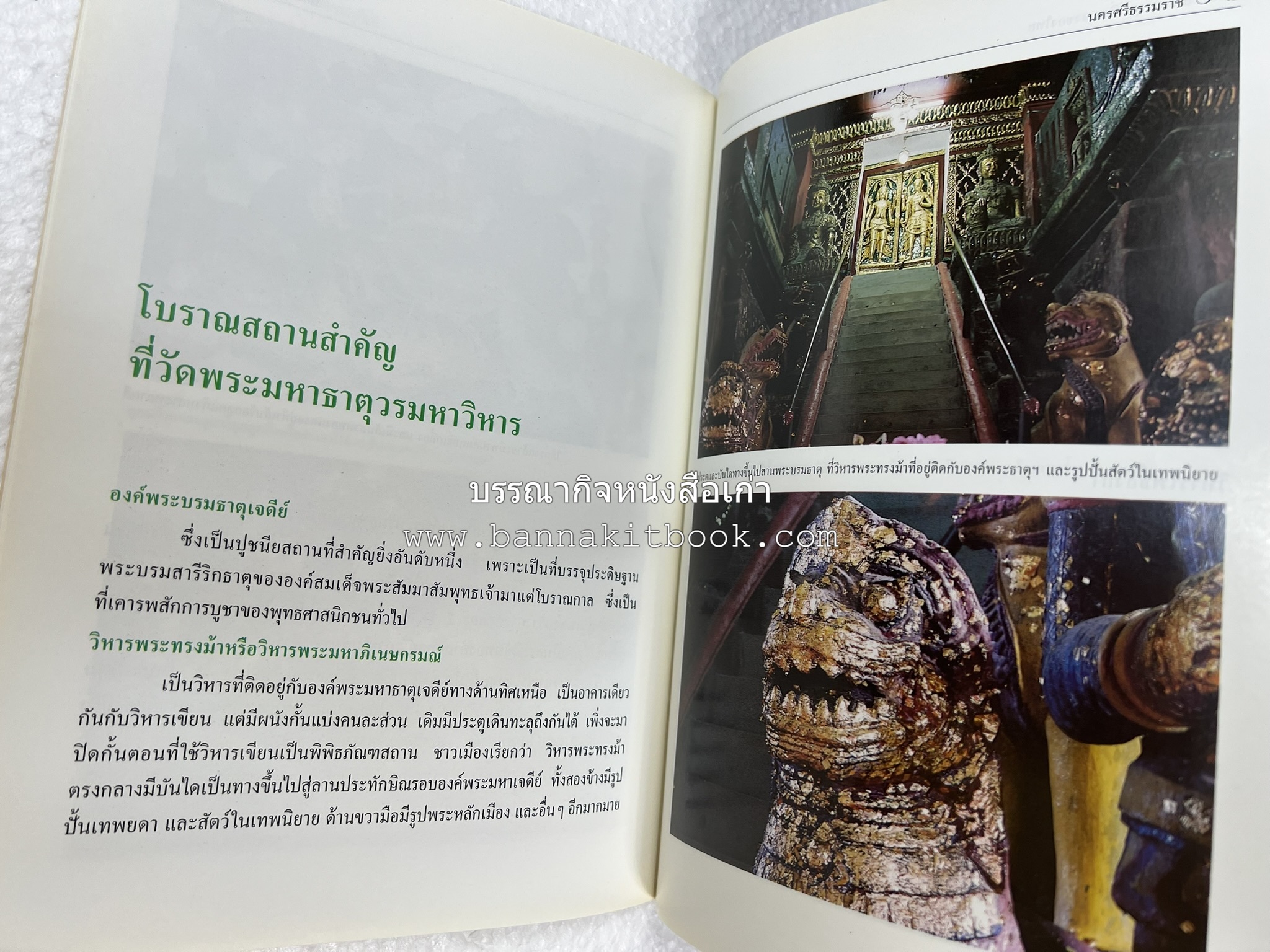 นครศรีธรรมราช สารคดีชุดถิ่นทองของไทย โดย : สมัย สุทธิธรรม.