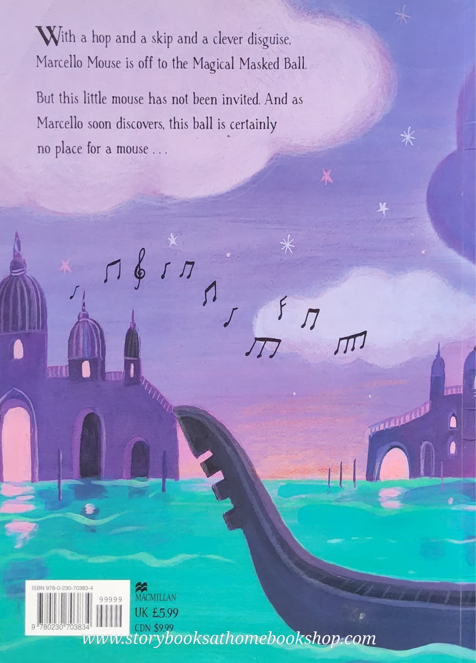 หนังสือนิทานปกอ่อน** 🍅🍓MARCELLO MOUSE AND THE MASKED BALL