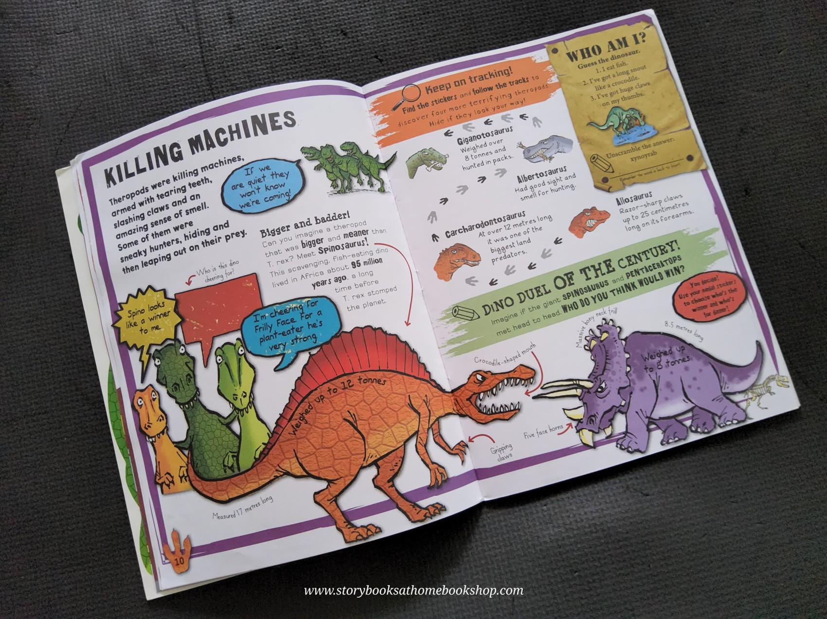 MODEL ACTIVITIES BOOK** ð
ð
AWESOME! DEADLY DINOS
