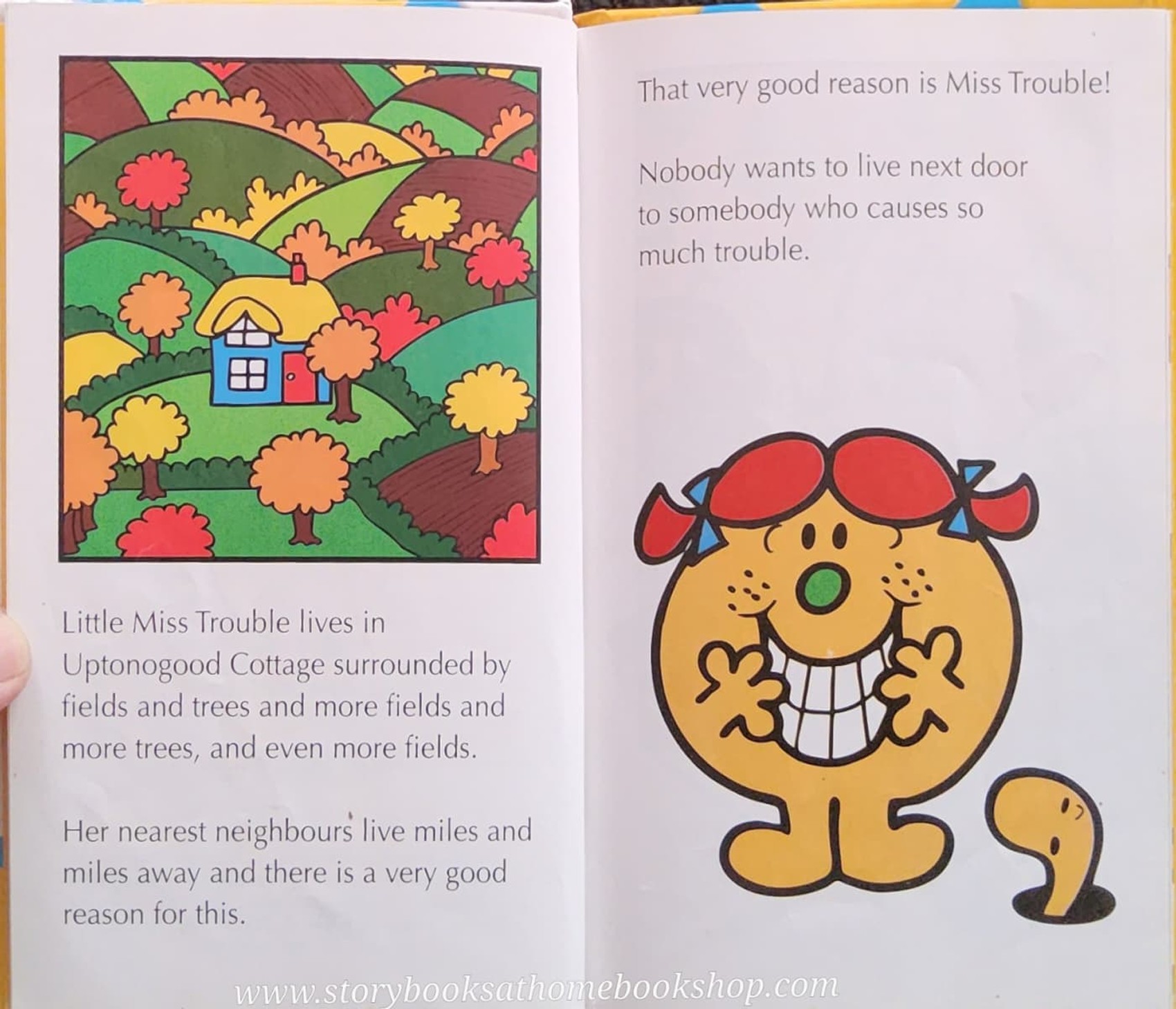 SMALL BOOK **หนังสือนิทานปกแข็ง** 🍓🍓LITTLE MISS TROUBLE MOVING HOUSE