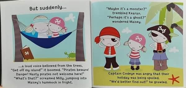 หนังสือนิทานปกอ่อน** 🍓🍓Maisey and the Pirates Parrot Island