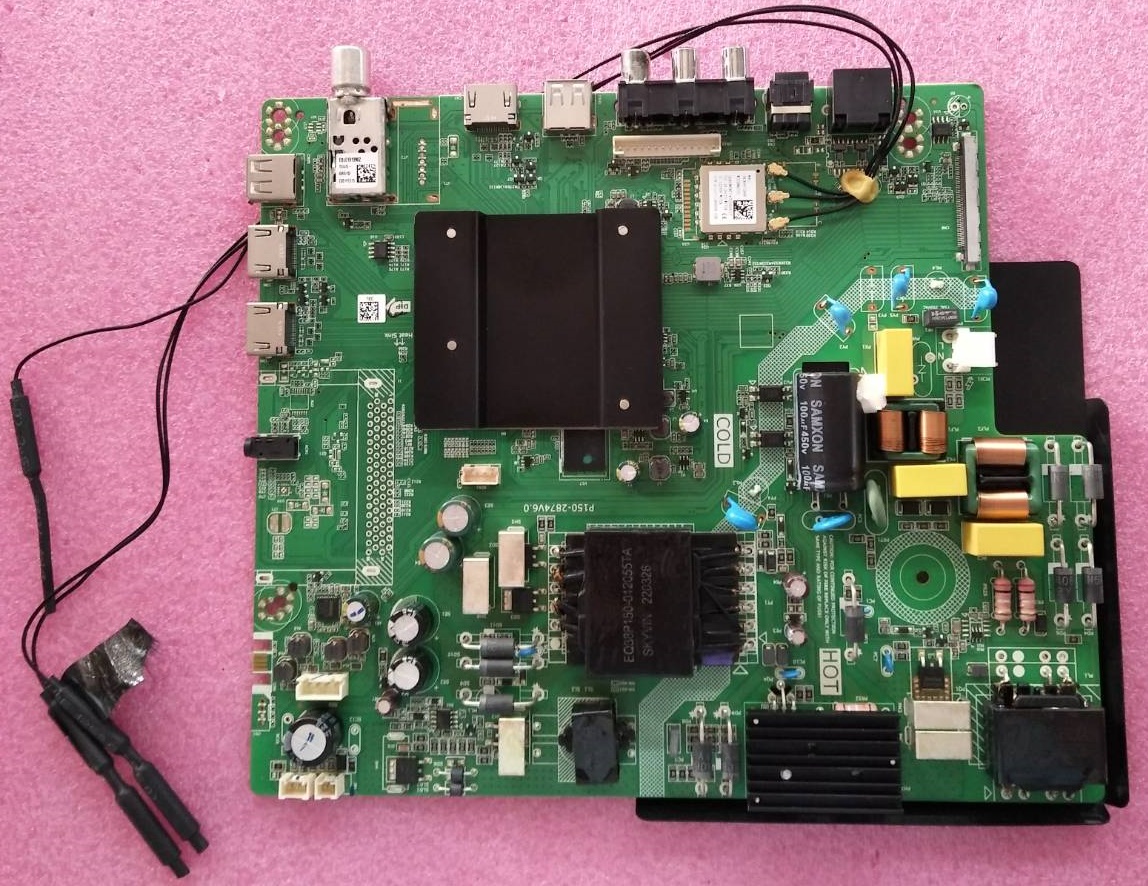 วันบอร์ดทีวีอะโคเนติค (One Board TV ACONATIC) มือสองพร้อมใช้งาน รุ่น50US200AN พาร์ท P150-2874V6.0 ทีคอน TC.P500UHDPV7D.2