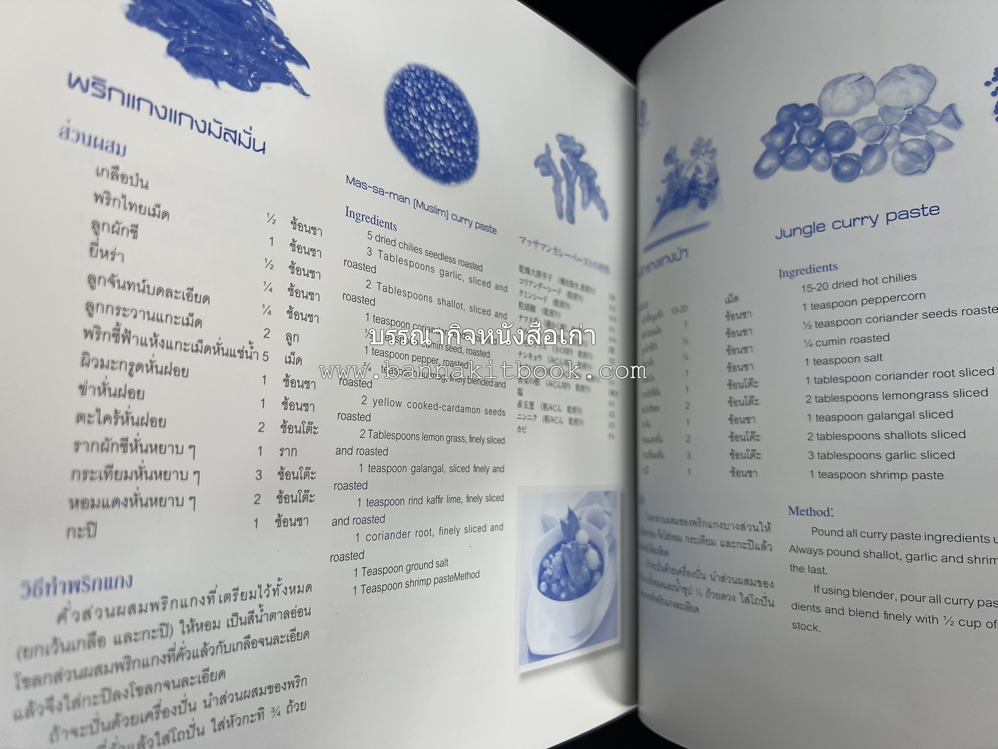 สำรับไทย สู่ครัวโลก (Thai Favourites To World Kitchen) โดย : อาจารย์วันดี ณ สงขลา โรงเรียนครัววันดี (พิมพ์ภาษาไทย อังกฤษ ญี่ปุ่น).