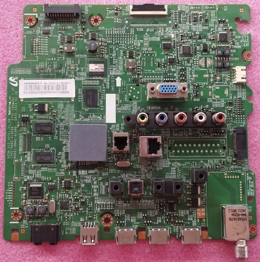เมนบอร์ดทีวีซัมซุง Samsung ของแท้มือสองพร้อมใช้งาน พาร์ท BN94-06305B ใช้กับรุ่น HG32AB690QW HG40AB690QW HG46AB690QW HG55AB690QW