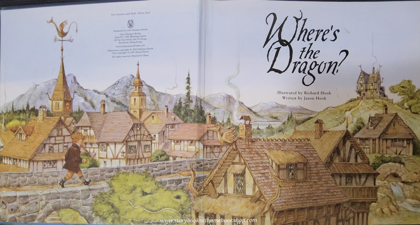 หนังสือนิทานปกแข็ง ** 🍅🍓WHERE'S THE DRAGON?