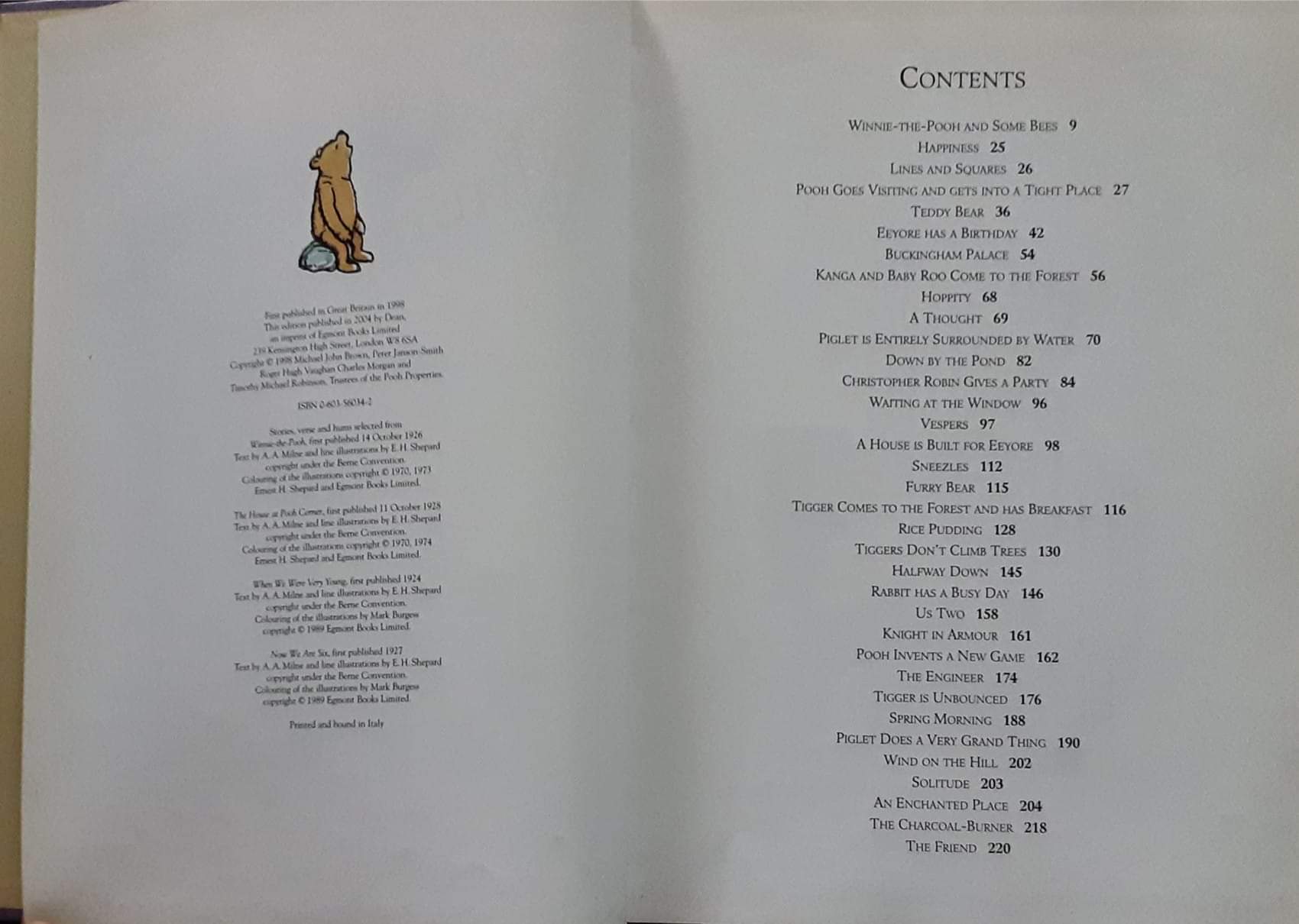 หนังสือนิทานปกแข็ง** 🍅🍓A WORLD OF WINNIT-THE-POOH COLLECTION OF STORIES