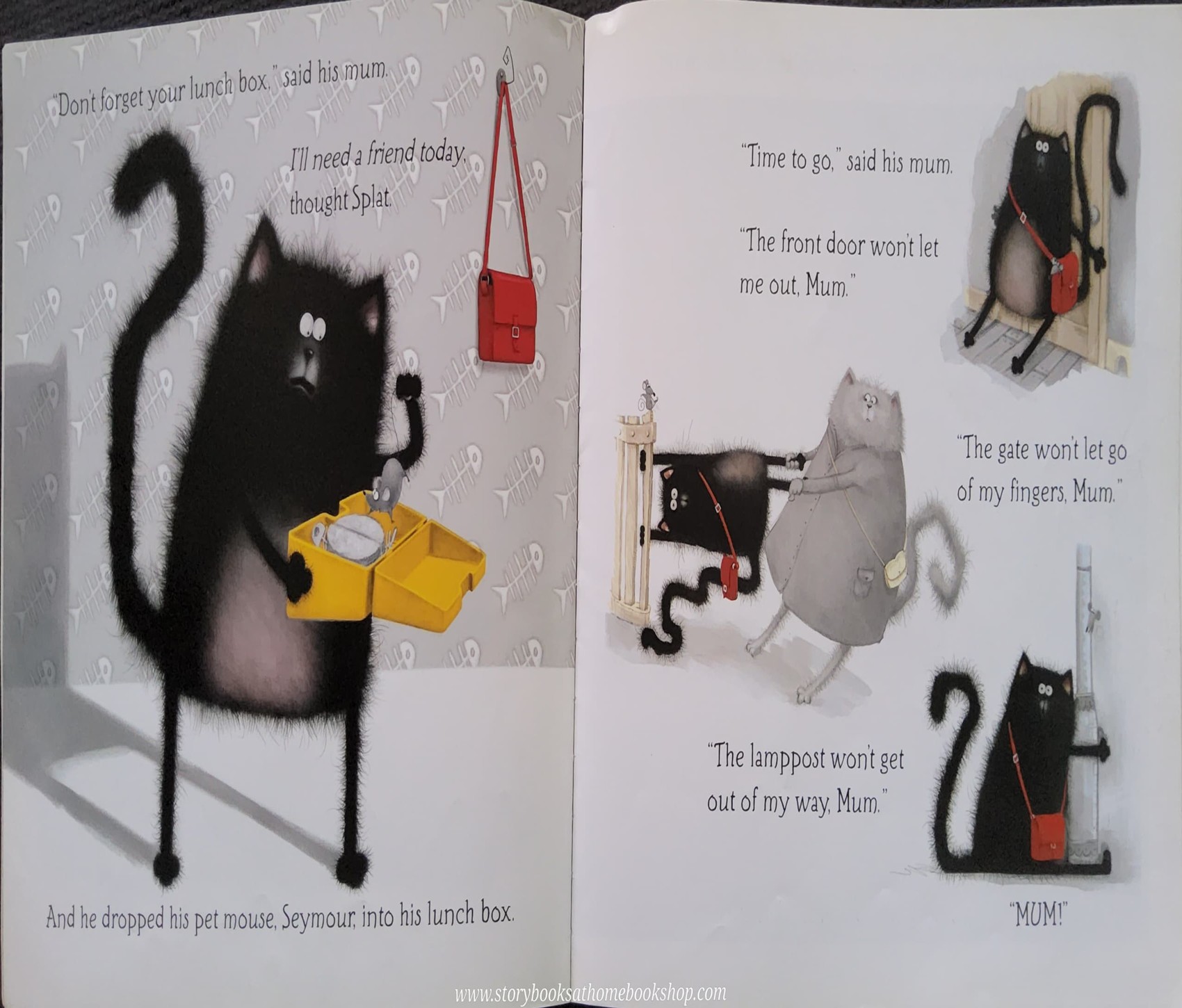 หนังสือนิทานปกอ่อน** 🍅🍓 SPLAT THE CAT BY ROB SCOTTON