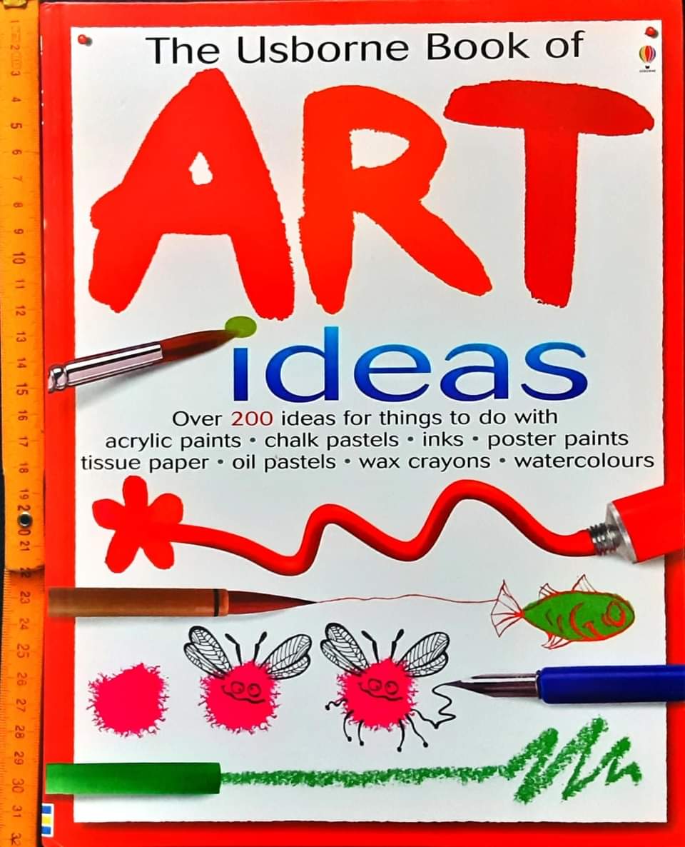 ACTIVITIES BOOK ** 🍅🍓The USBORNE BOOK OF ART IDEAS