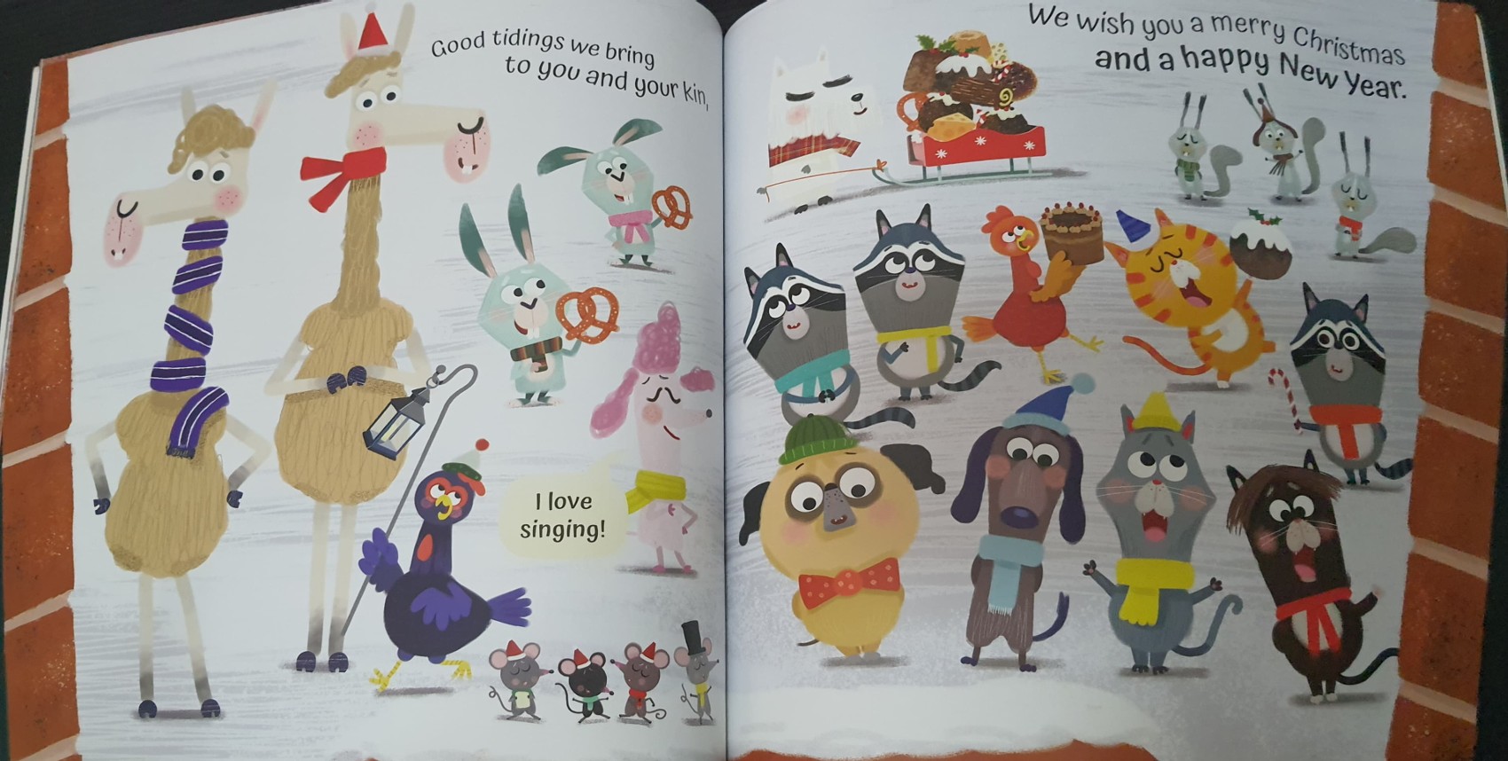 หนังสือนิทานปกอ่อน ** 🍅🍓WE WISH YOU A MERRY CHRISTMAS