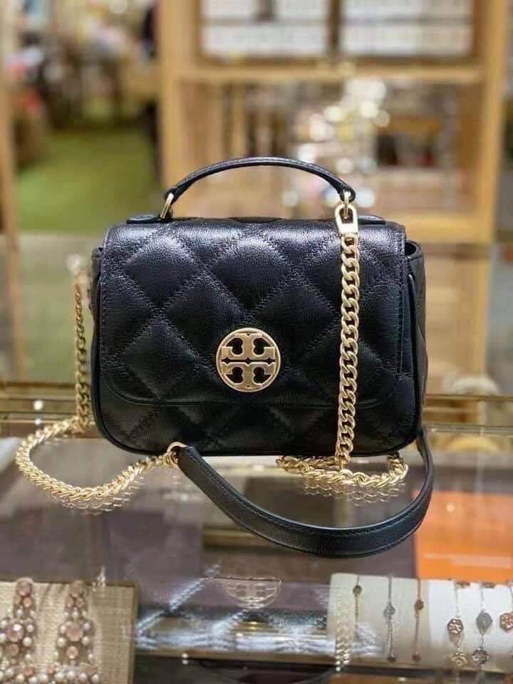 New Tory Burch Willa Mini Top Handle Bag
