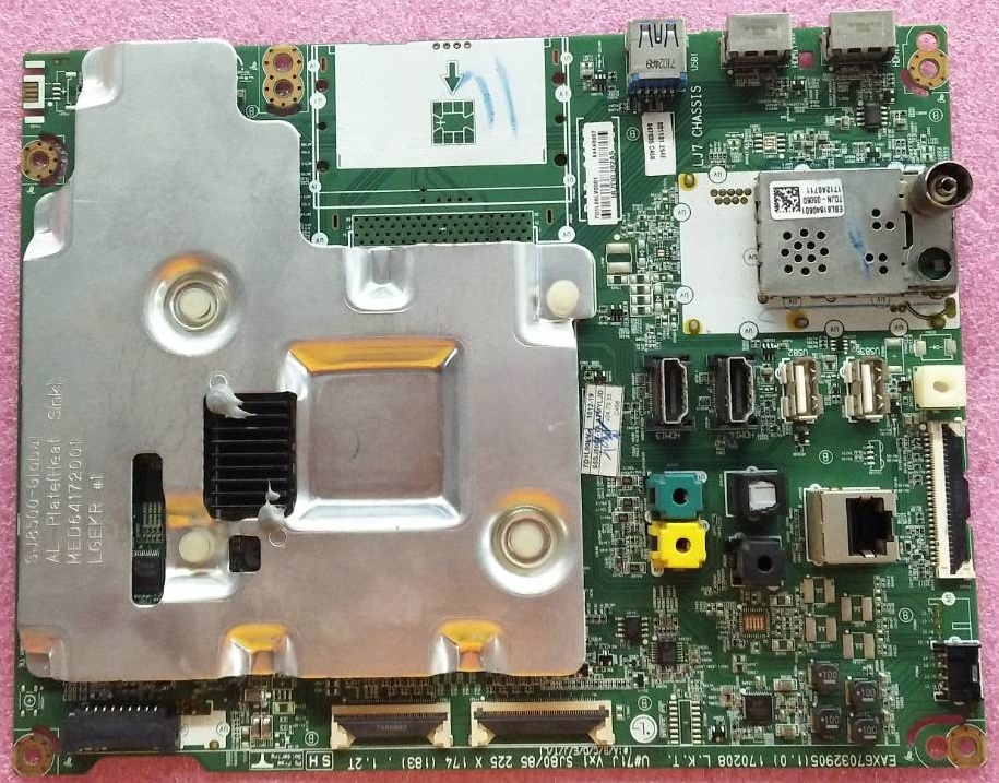 เมนบอร์ดทีวีแอลจี LG ของแท้มือสองพร้อมใช้งาน ใช้กับรุ่น 65SJ800T-TA.ATMYLJD 65SJ800T-TA.BTMYLJD