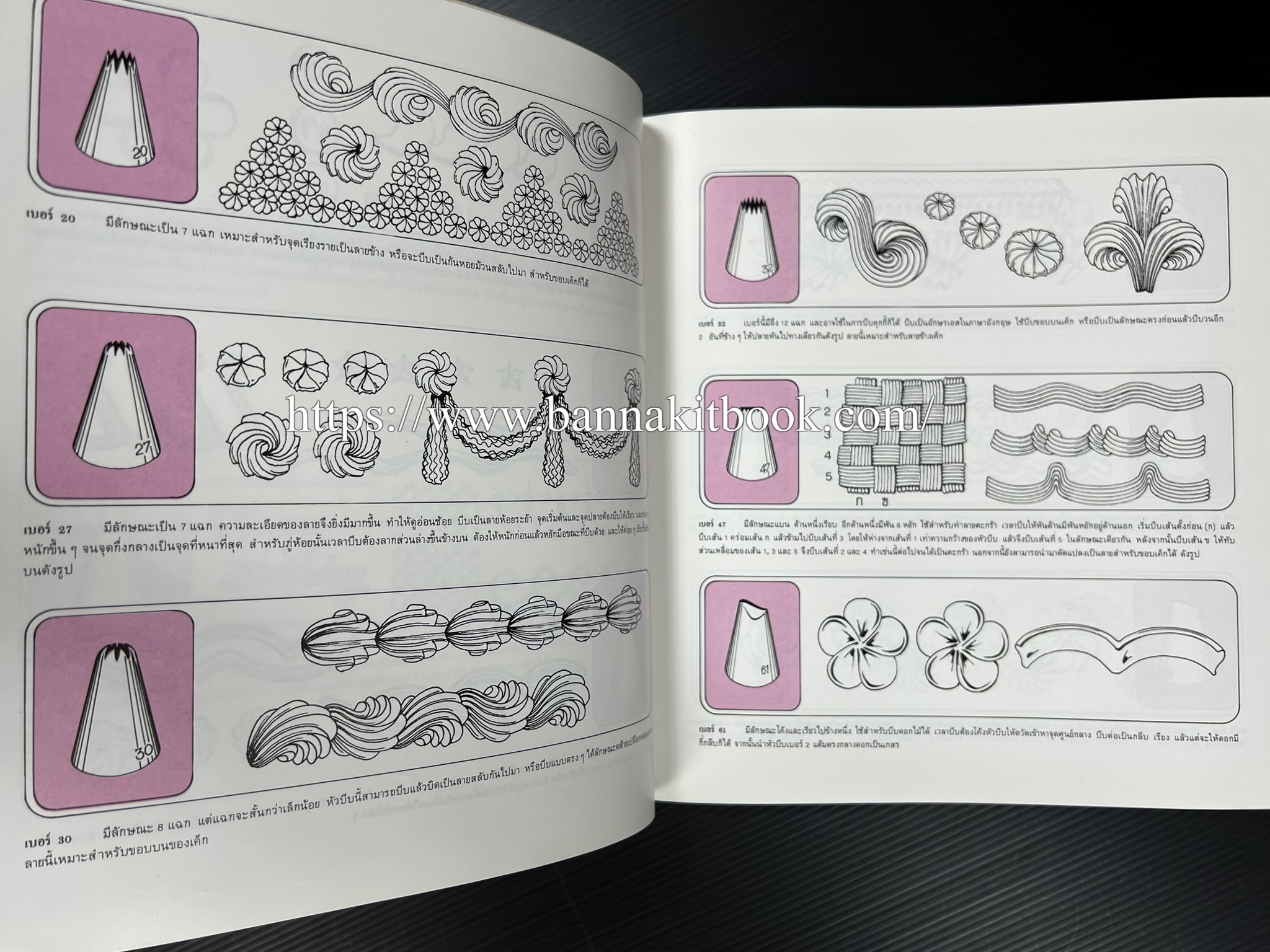 ตำราทำขนม จากแป้งสาลี (4 เล่ม) โรงเรียนสอนการผลิตอาหารและขนมอบ (UFM Baking & Cooking School (ตำราทำขนมอบ เค้ก เบเกอรี่ ของว่างในตำนาน).