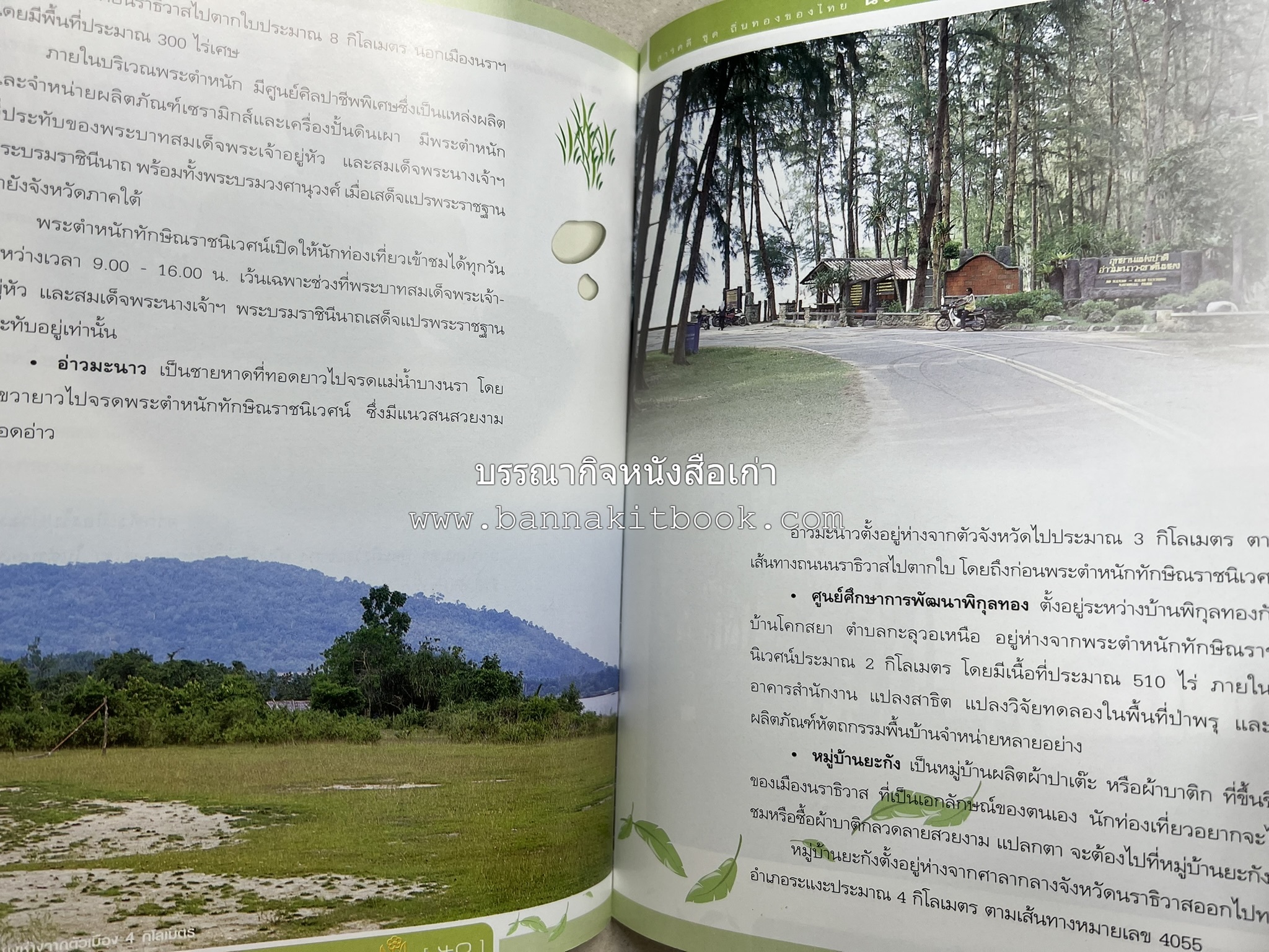 นราธิวาส สารคดีชุดถิ่นทองของไทย โดย : สมัย สุทธิธรรม.
